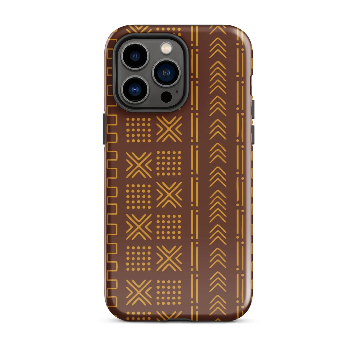 Ségou Clay Mud Cloth iPhone Case - The Global Wanderer