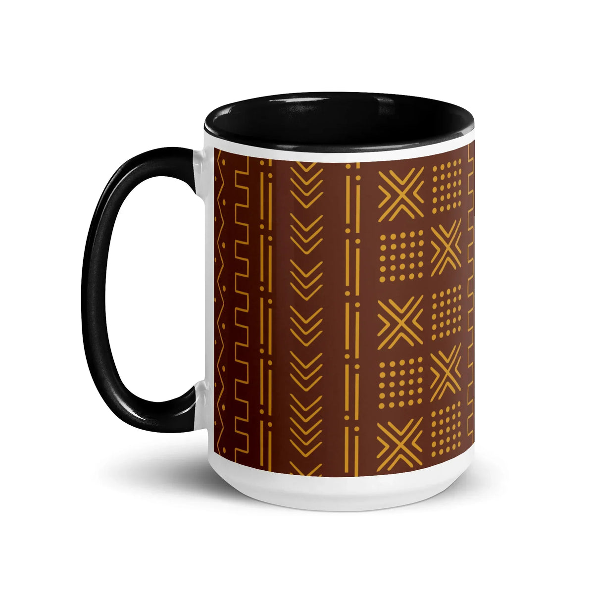 Ségou Clay Mud Cloth Mug - The Global Wanderer