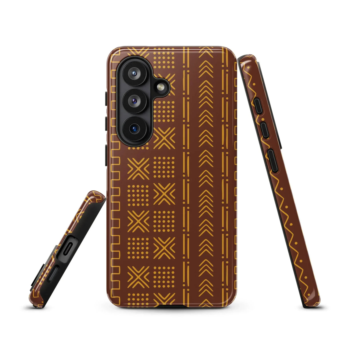 Ségou Clay Mud Cloth Samsung Case - The Global Wanderer