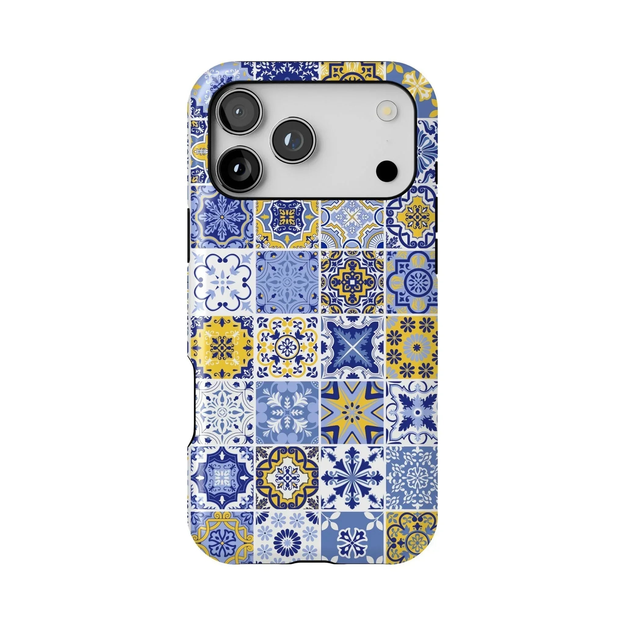 Sicilian Tile Tough MagSafe iPhone Case - The Global Wanderer