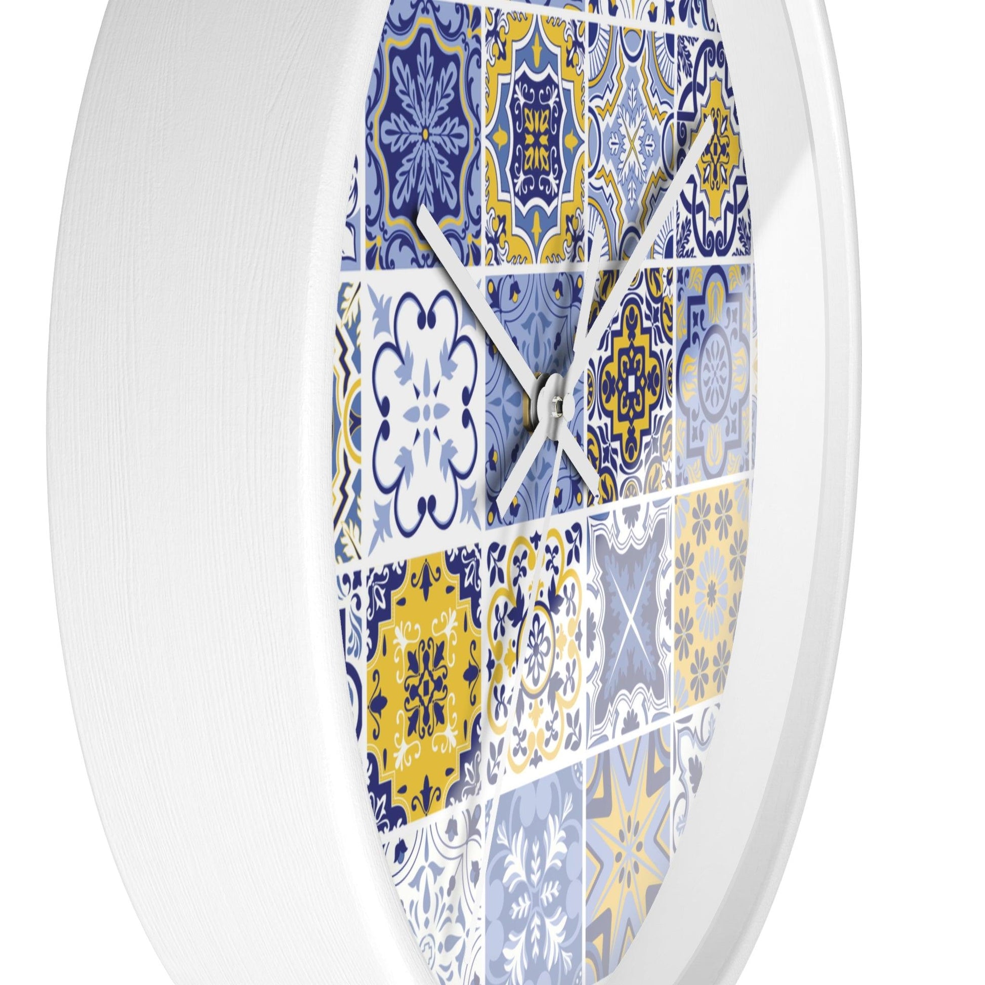 Sicilian Tile Wall Clock - The Global Wanderer