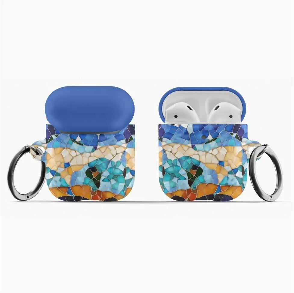 Sitges Tilewave Mosaic AirPod Case - The Global Wanderer