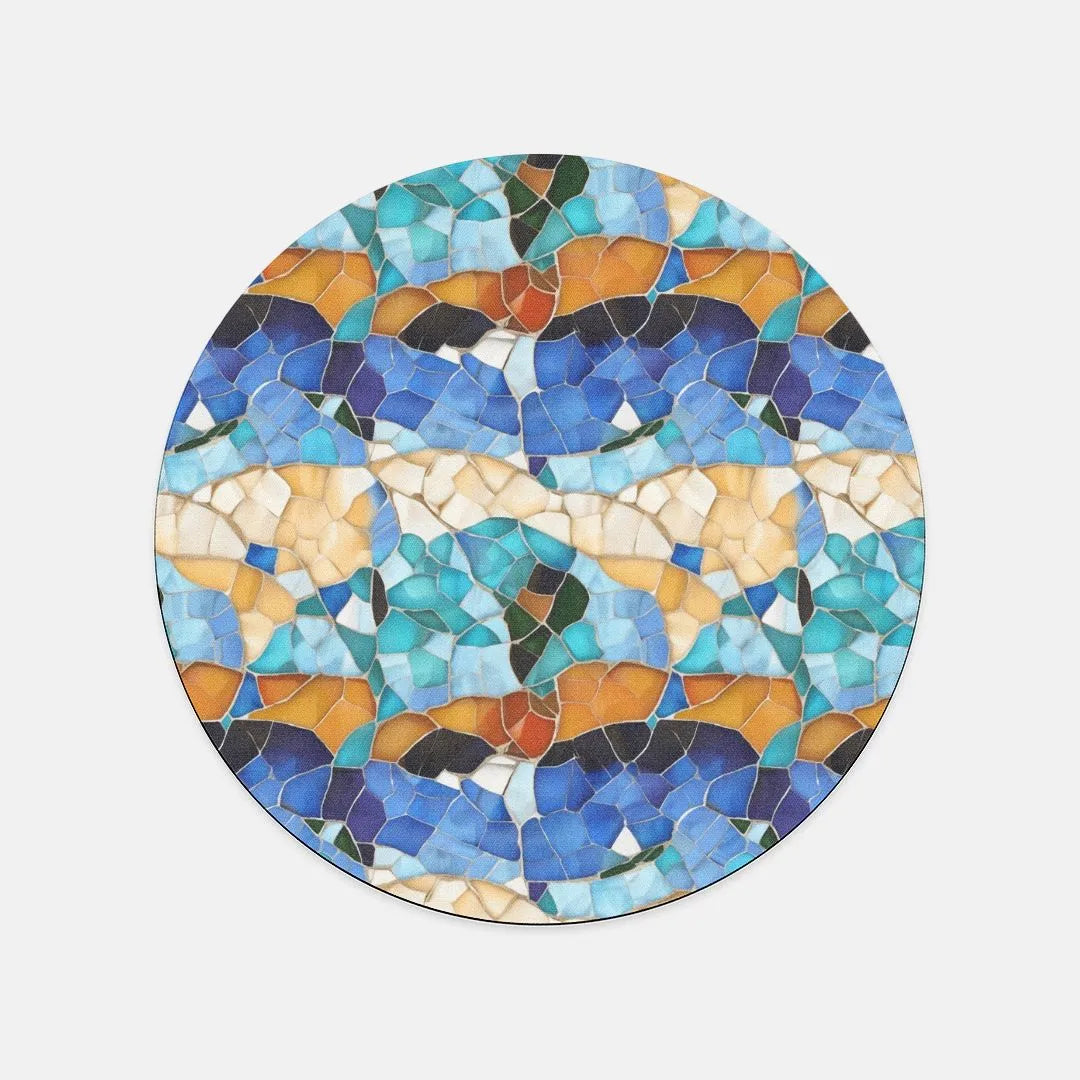 Sitges Tilewave Mosaic Mouse Pad - The Global Wanderer
