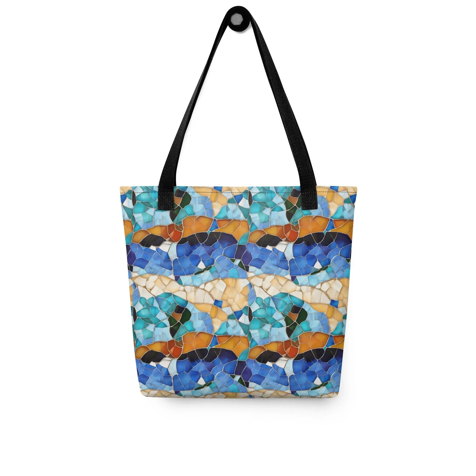 Sitges Tilewave Mosaic Tote Bag - The Global Wanderer