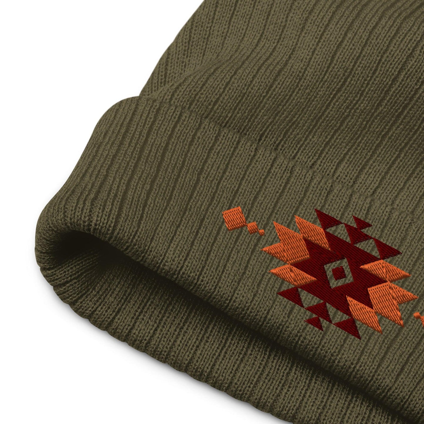 Southwestern Embroidered Beanie - The Global Wanderer