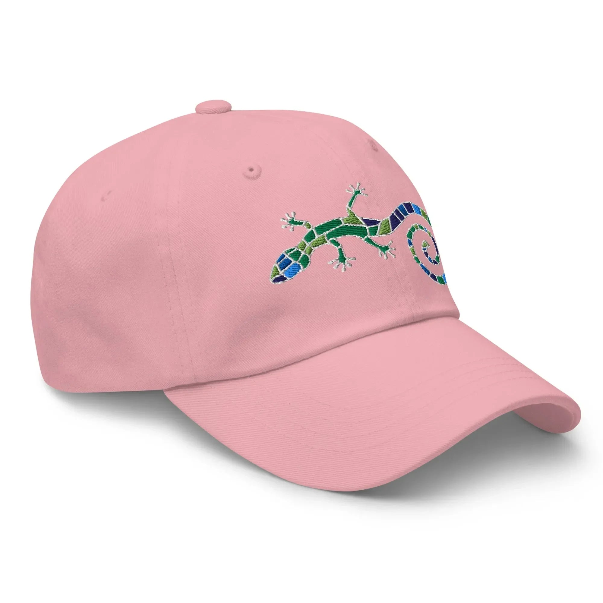Spanish Mosaic Lizard Embroidered Dad Hat - The Global Wanderer