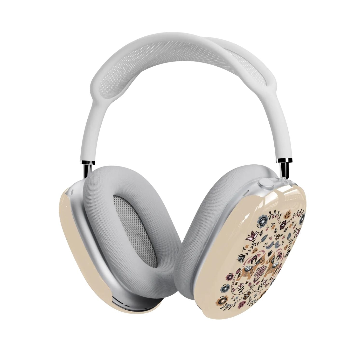 Swedish Dala Horse AirPods Max Case - Beige - The Global Wanderer