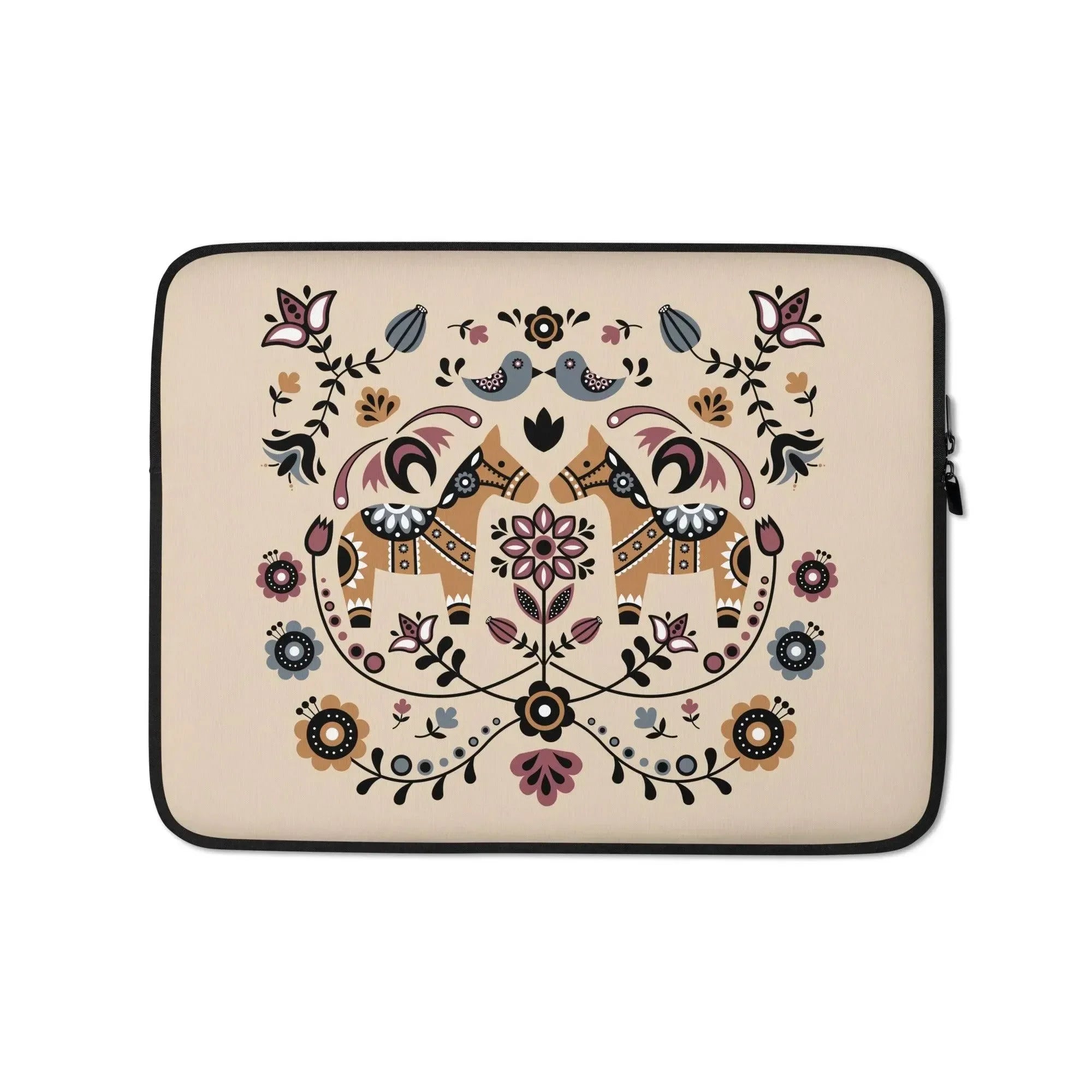 Swedish Dala Horse Laptop Case - The Global Wanderer