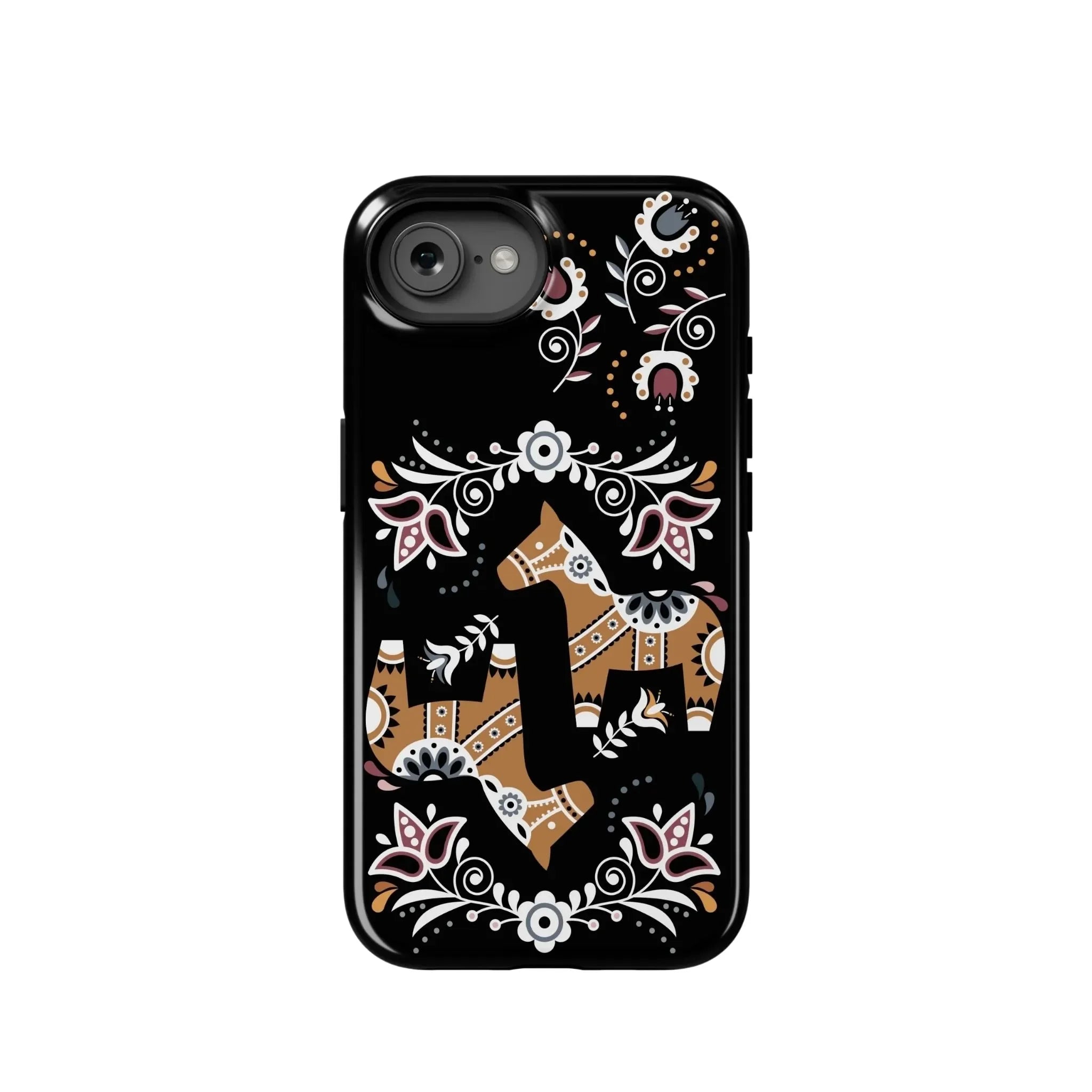Swedish Dala Horse Tough MagSafe iPhone® Case - The Global Wanderer