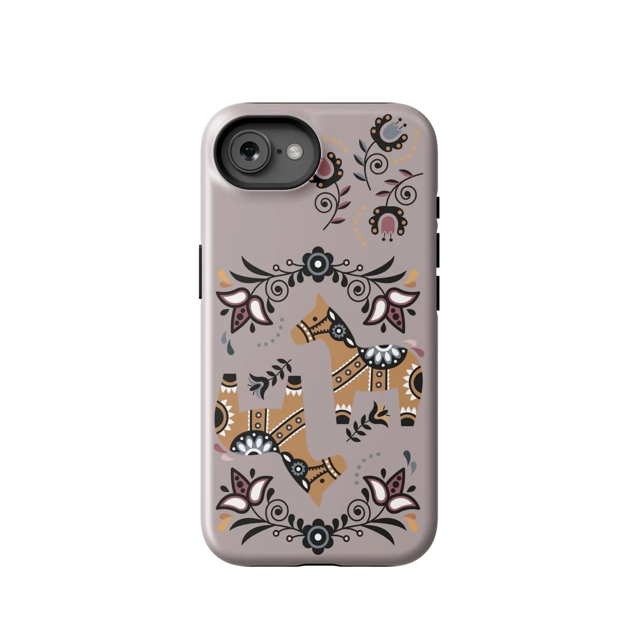 Swedish Dala Horse Tough MagSafe iPhone® Case - The Global Wanderer