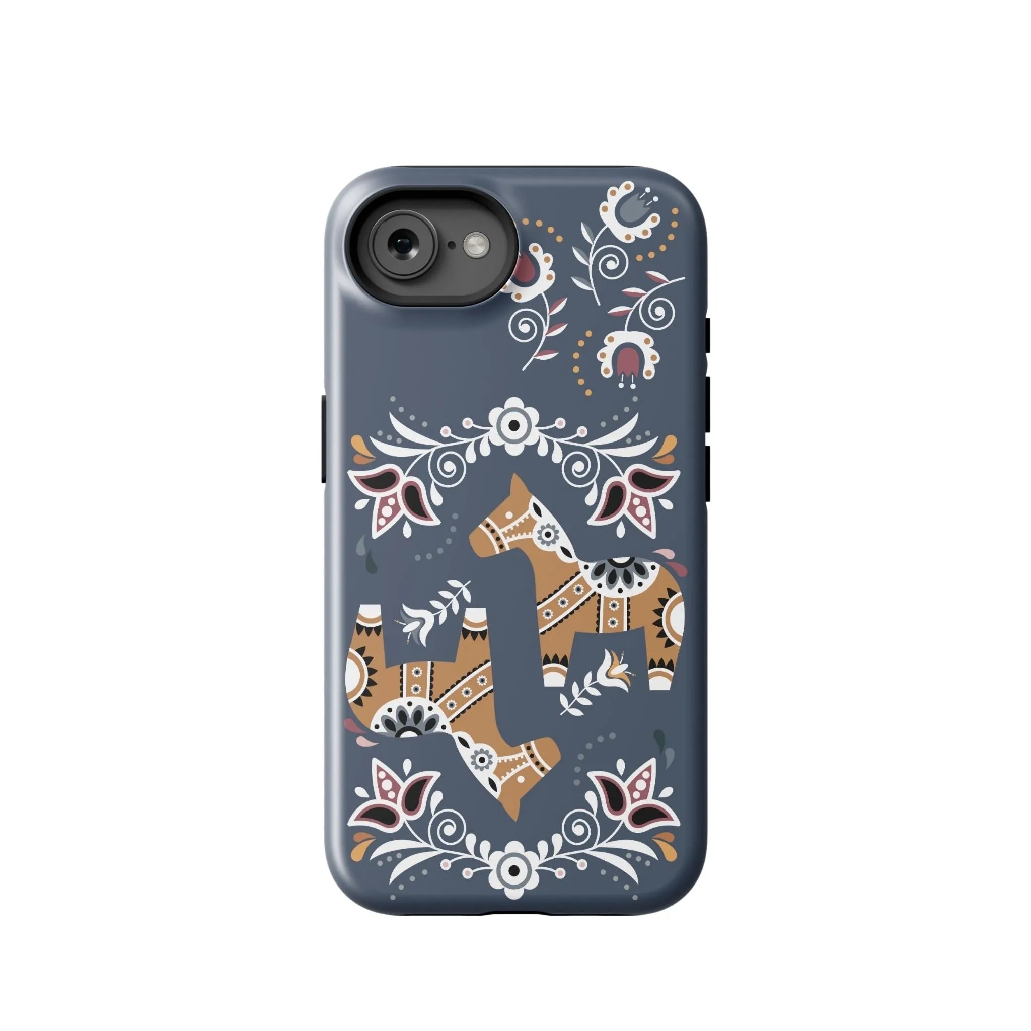 Swedish Dala Horse Tough MagSafe iPhone® Case - The Global Wanderer