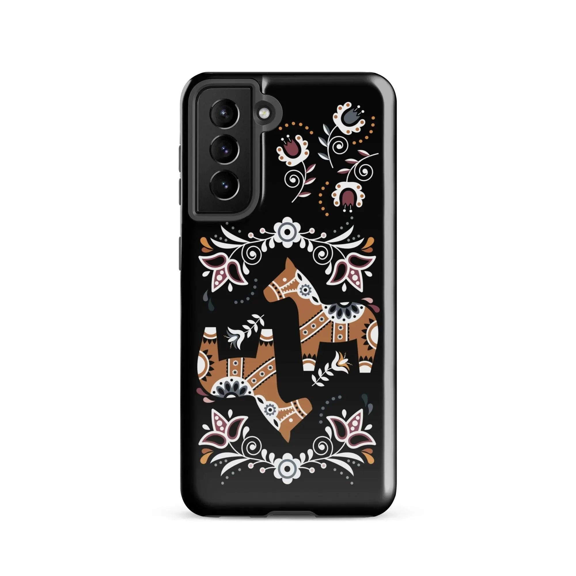 Swedish Dala Horse Tough Samsung® Case - The Global Wanderer