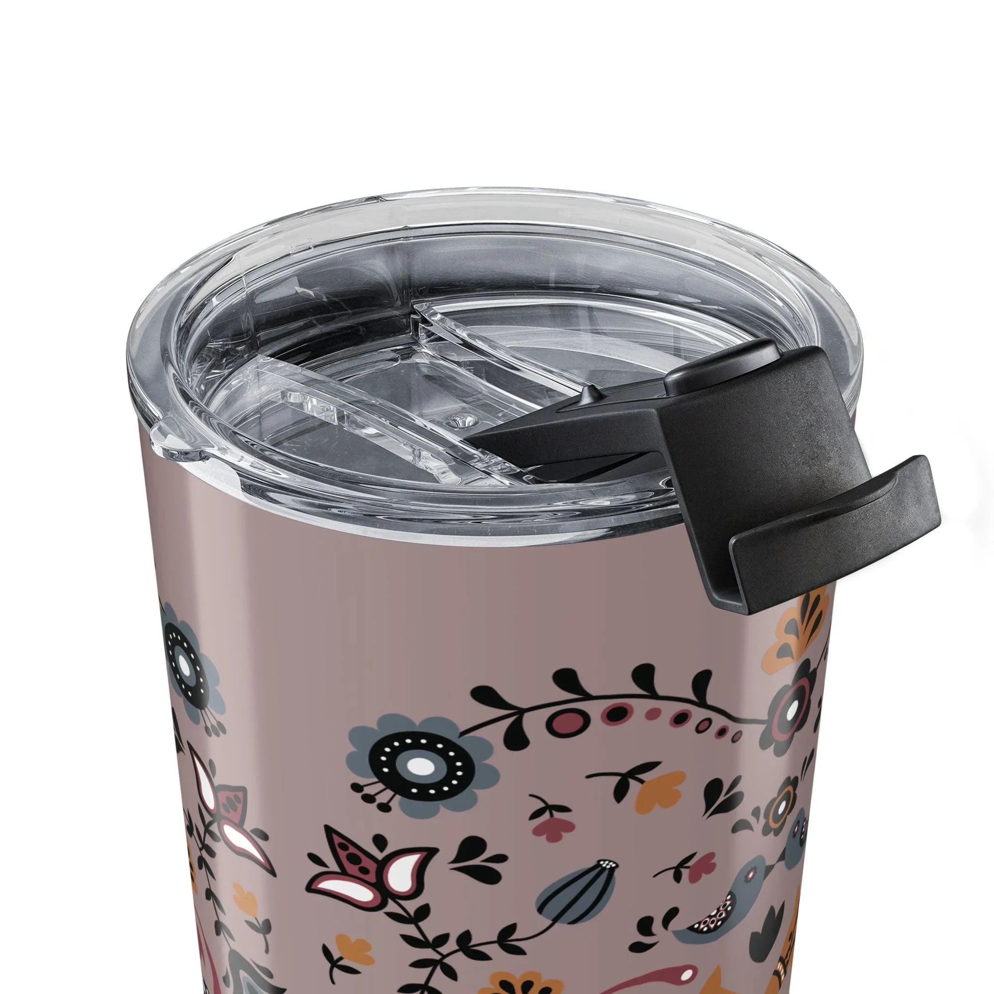 Swedish Dala Horse Tumbler - The Global Wanderer