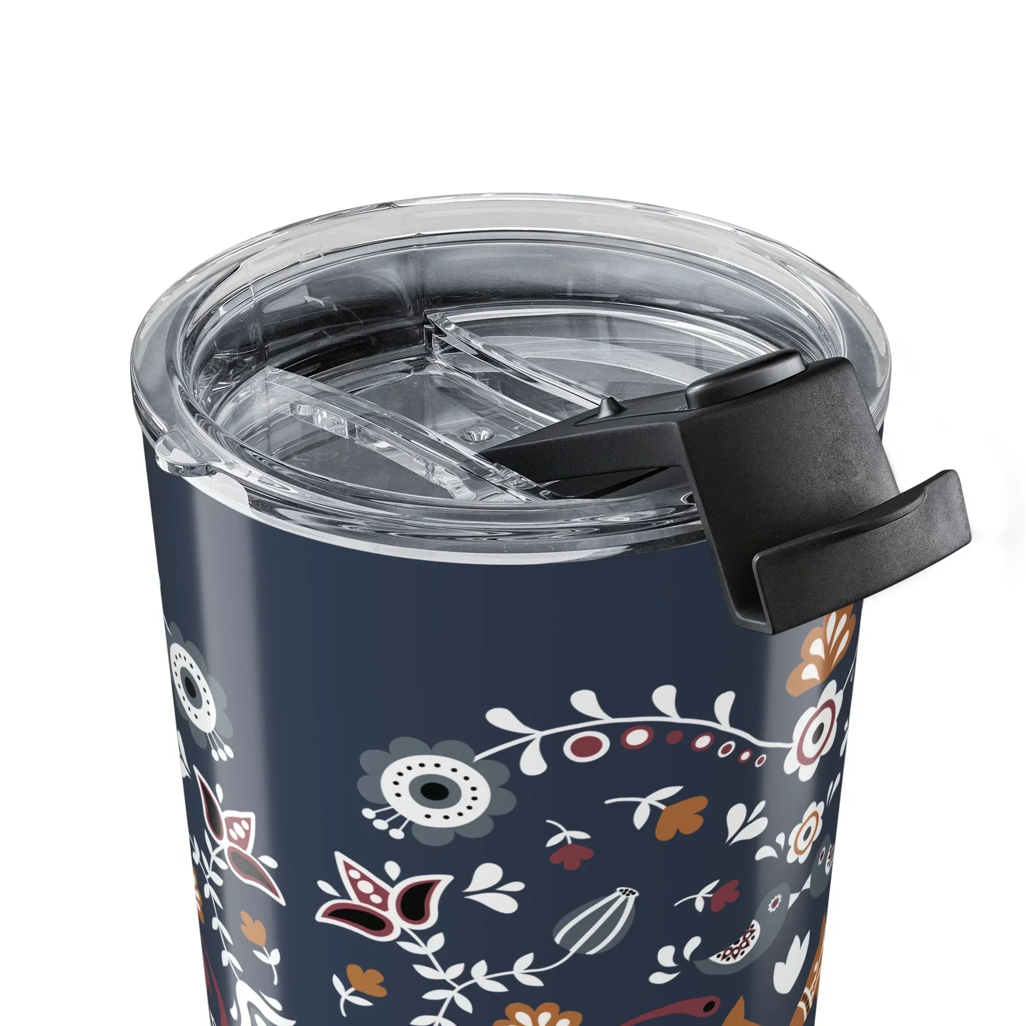 Swedish Dala Horse Tumbler - The Global Wanderer