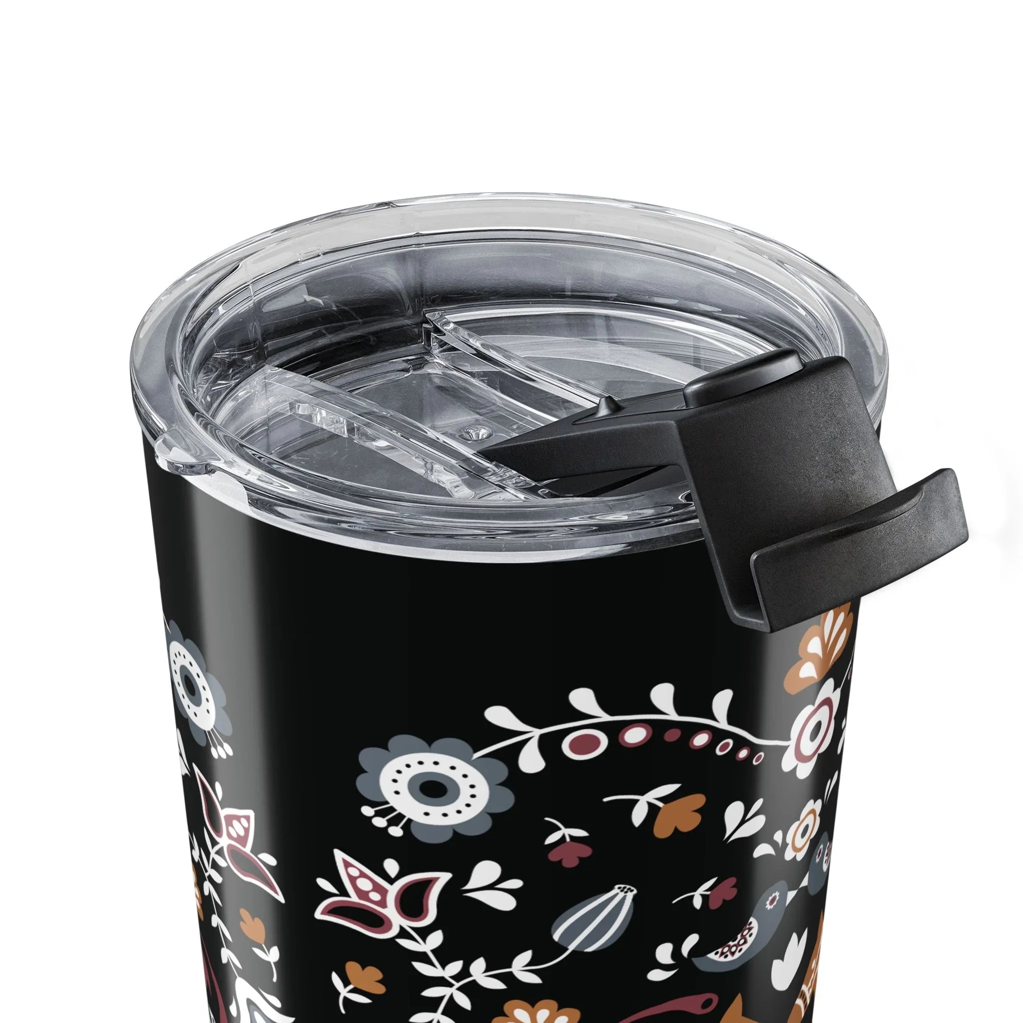 Swedish Dala Horse Tumbler - The Global Wanderer