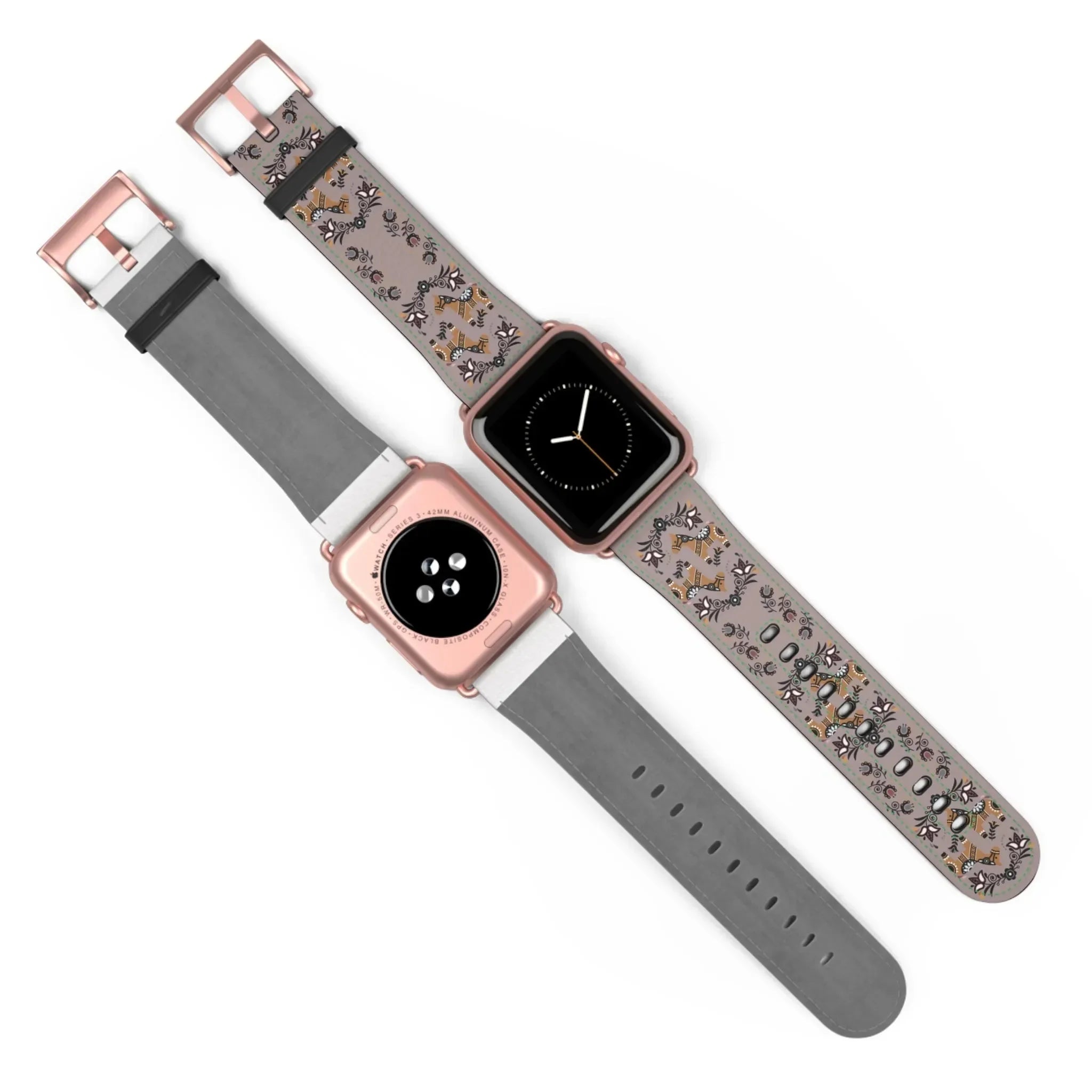 Swedish Dala Horse Watch Band - The Global Wanderer