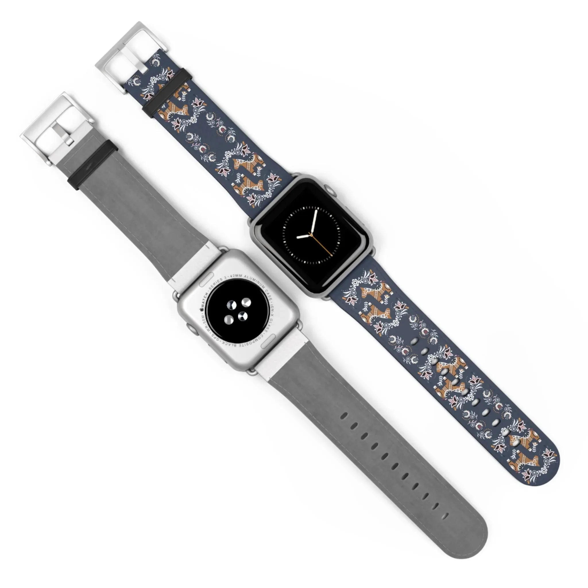 Swedish Dala Horse Watch Band - The Global Wanderer