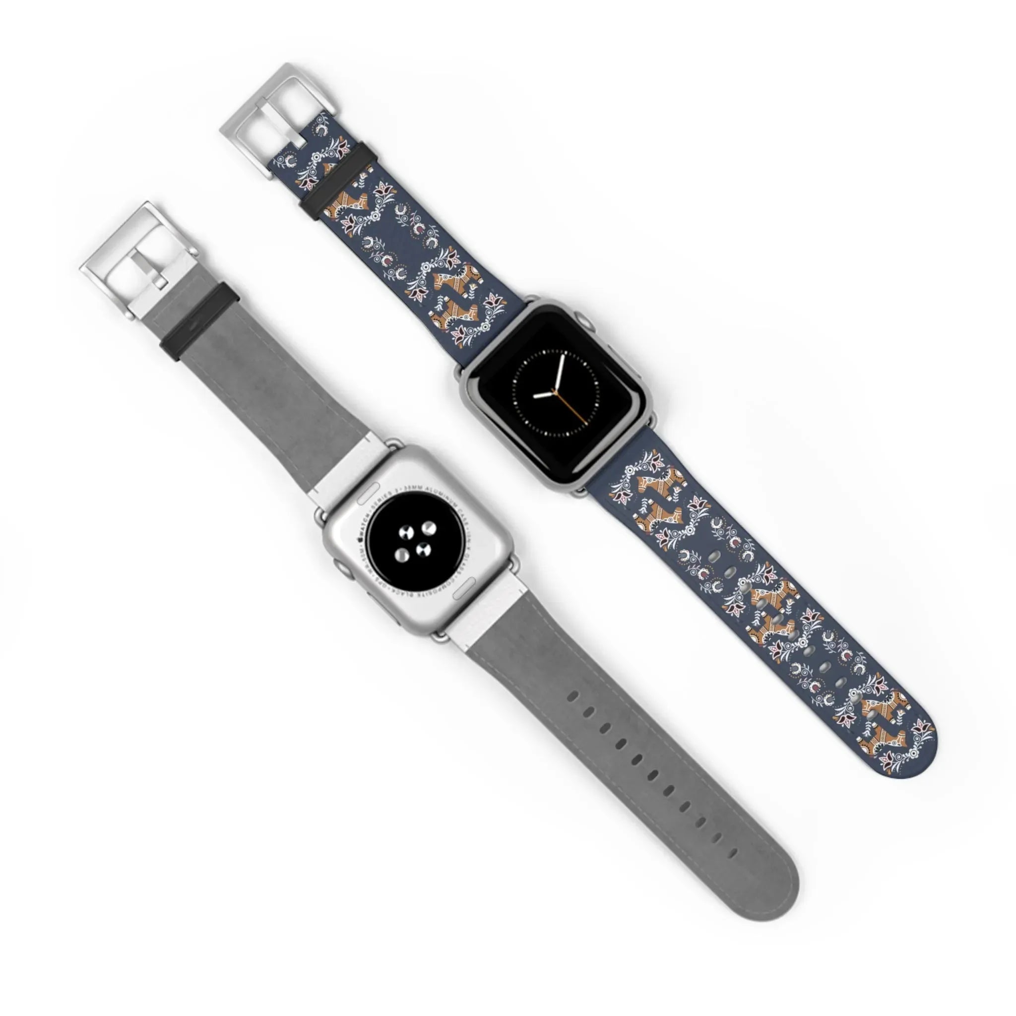 Swedish Dala Horse Watch Band - The Global Wanderer