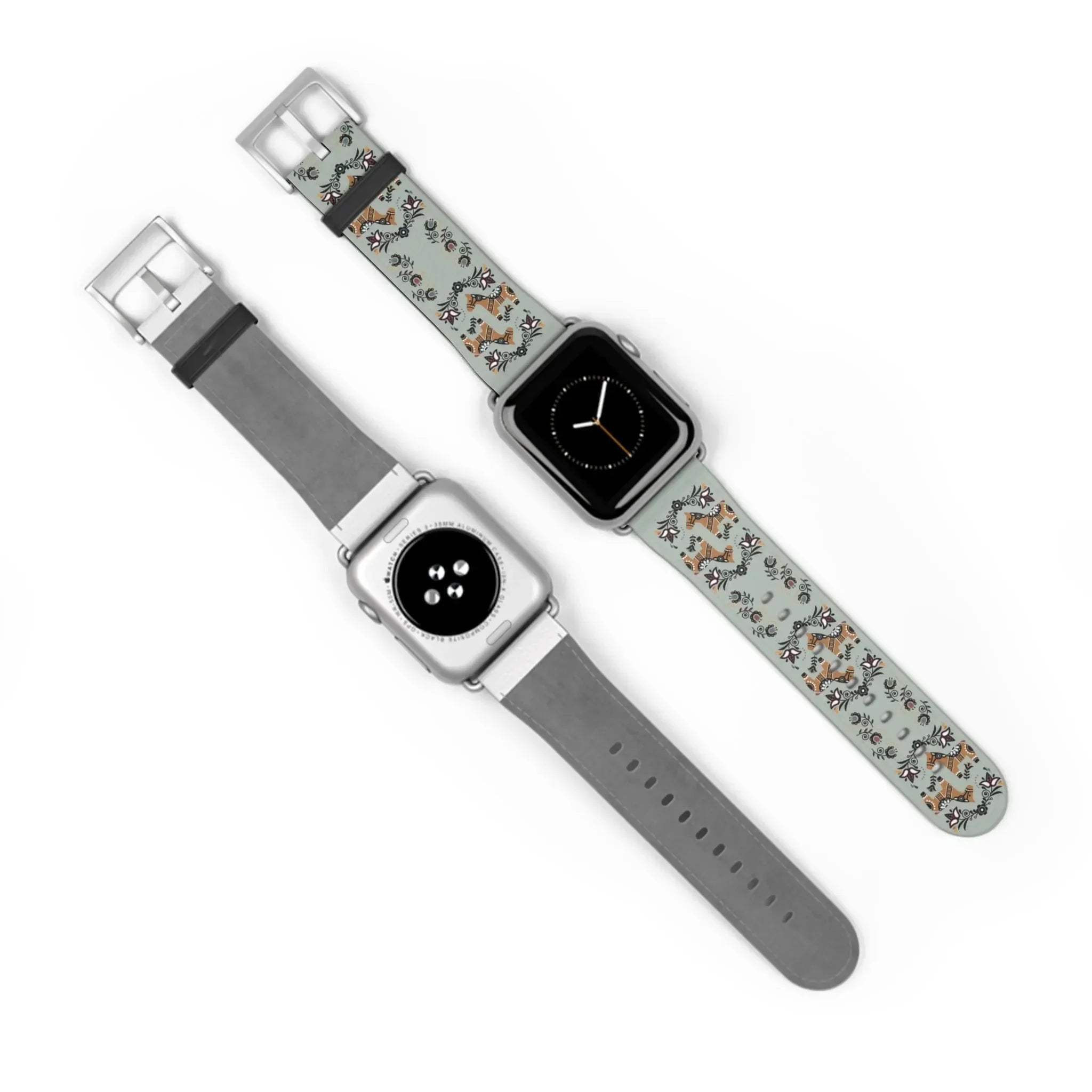 Swedish Dala Horse Watch Band - The Global Wanderer