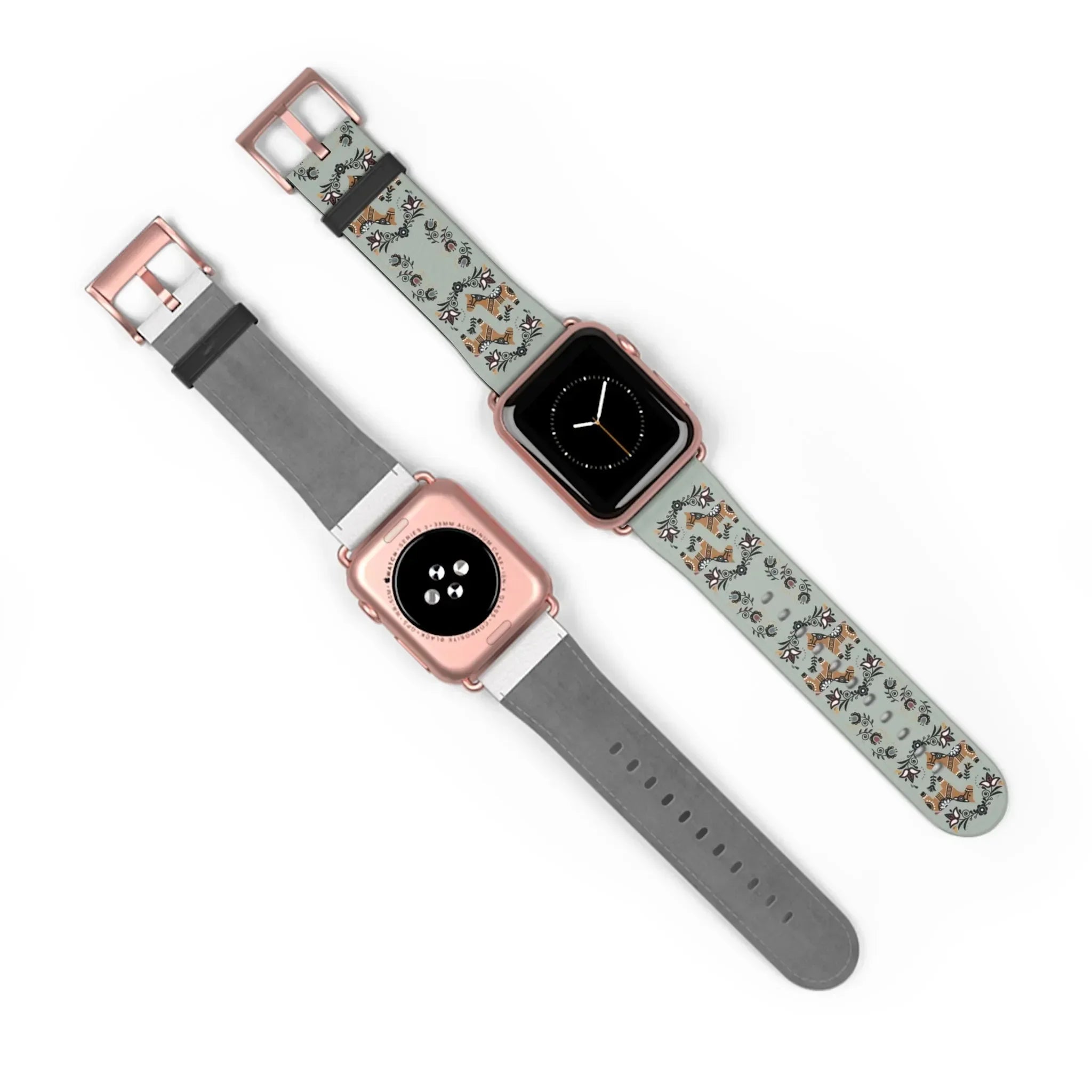 Swedish Dala Horse Watch Band - The Global Wanderer