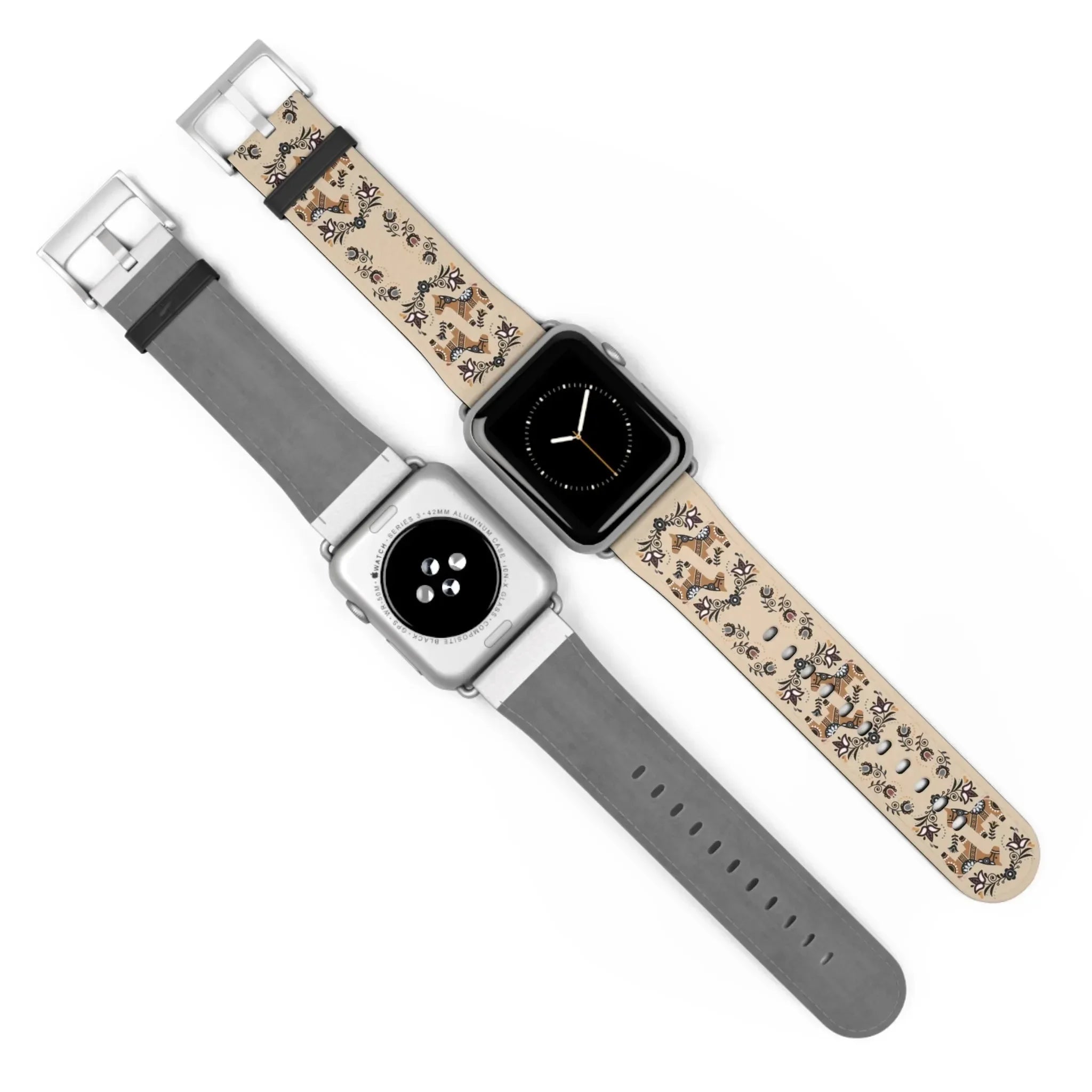 Swedish Dala Horse Watch Band - The Global Wanderer
