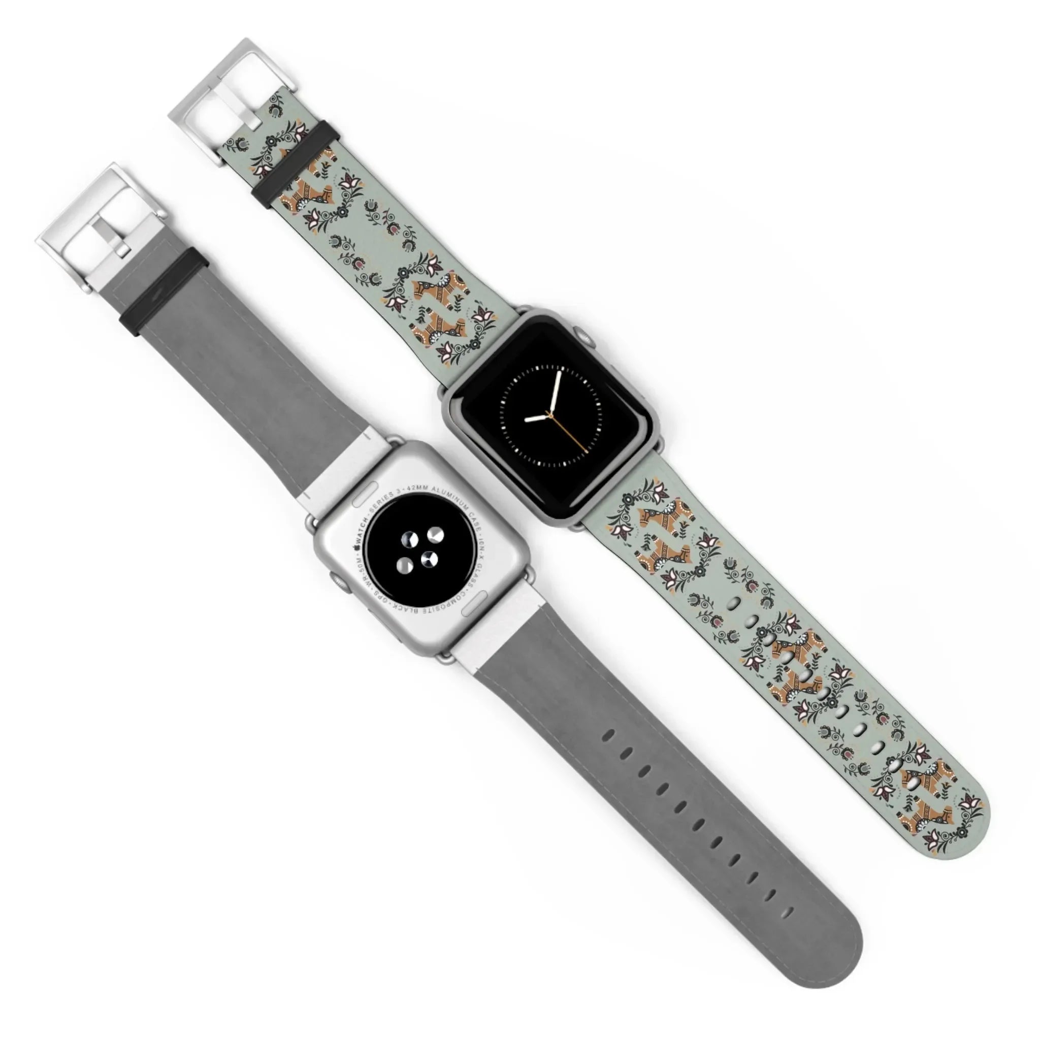 Swedish Dala Horse Watch Band - The Global Wanderer