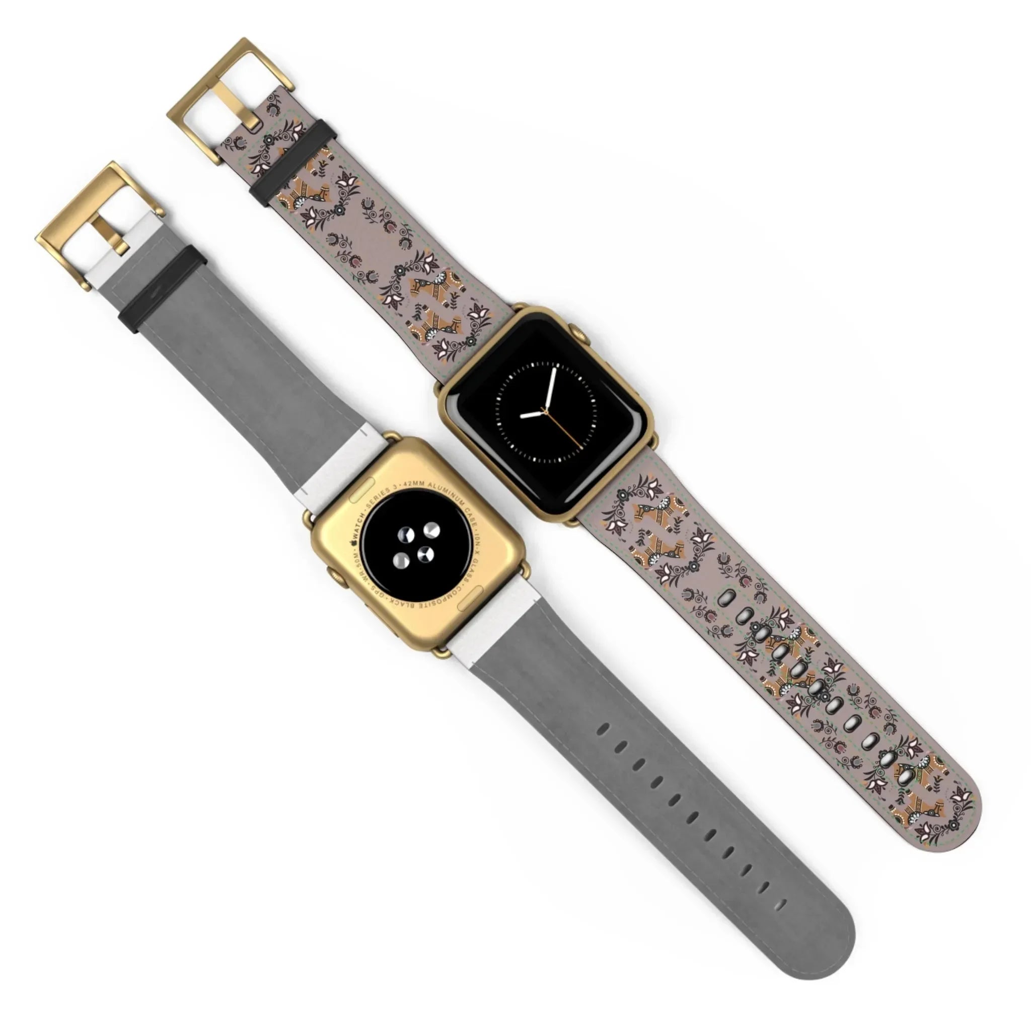 Swedish Dala Horse Watch Band - The Global Wanderer