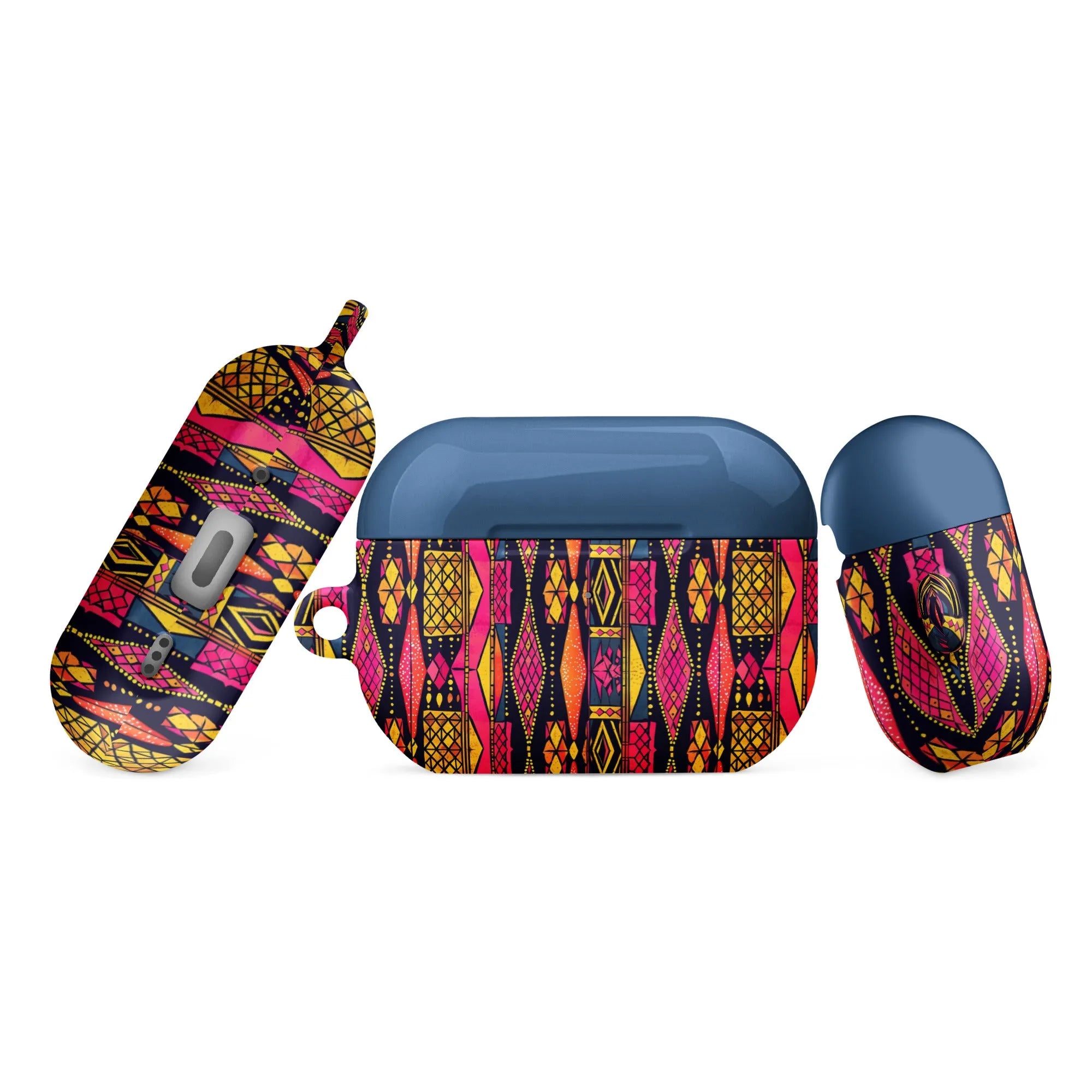 Ghanaian Kente Cloth AirPod Pro 2 Case - The Global Wanderer