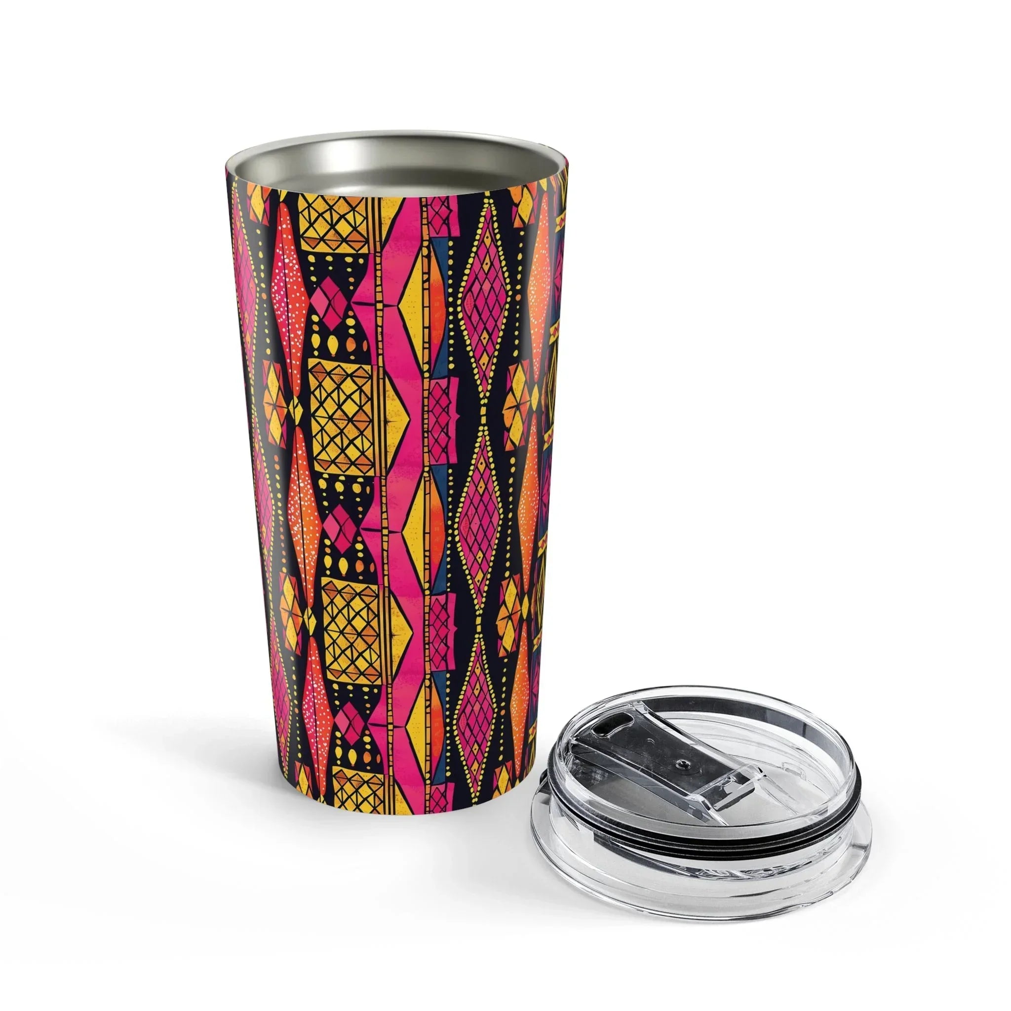 Tamale Weave Kente Cloth Tumbler - The Global Wanderer