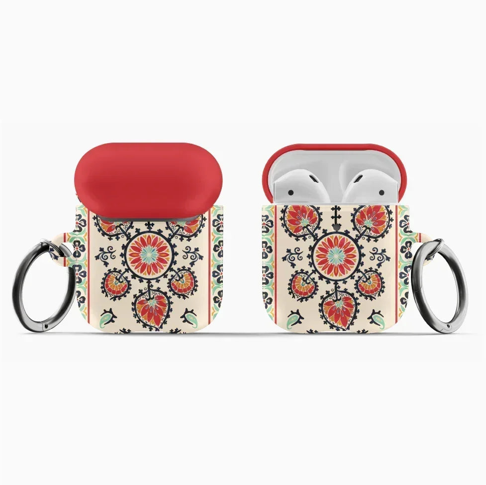 Tashkent Suzani AirPods Case - The Global Wanderer