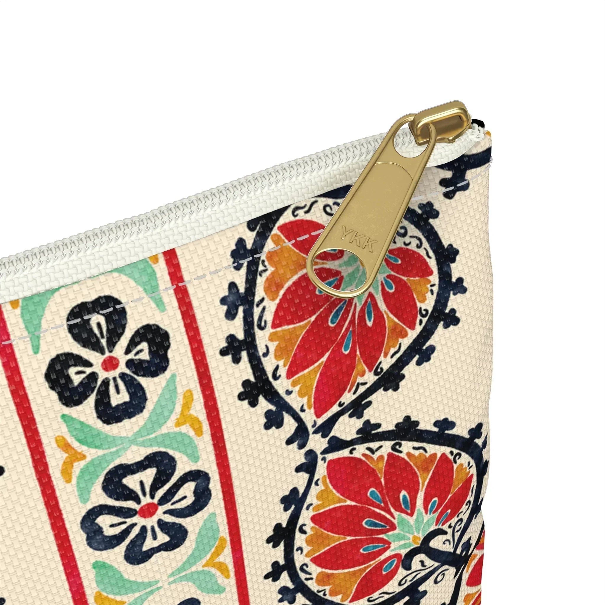 Tashkent Suzani Flat Pouch - The Global Wanderer