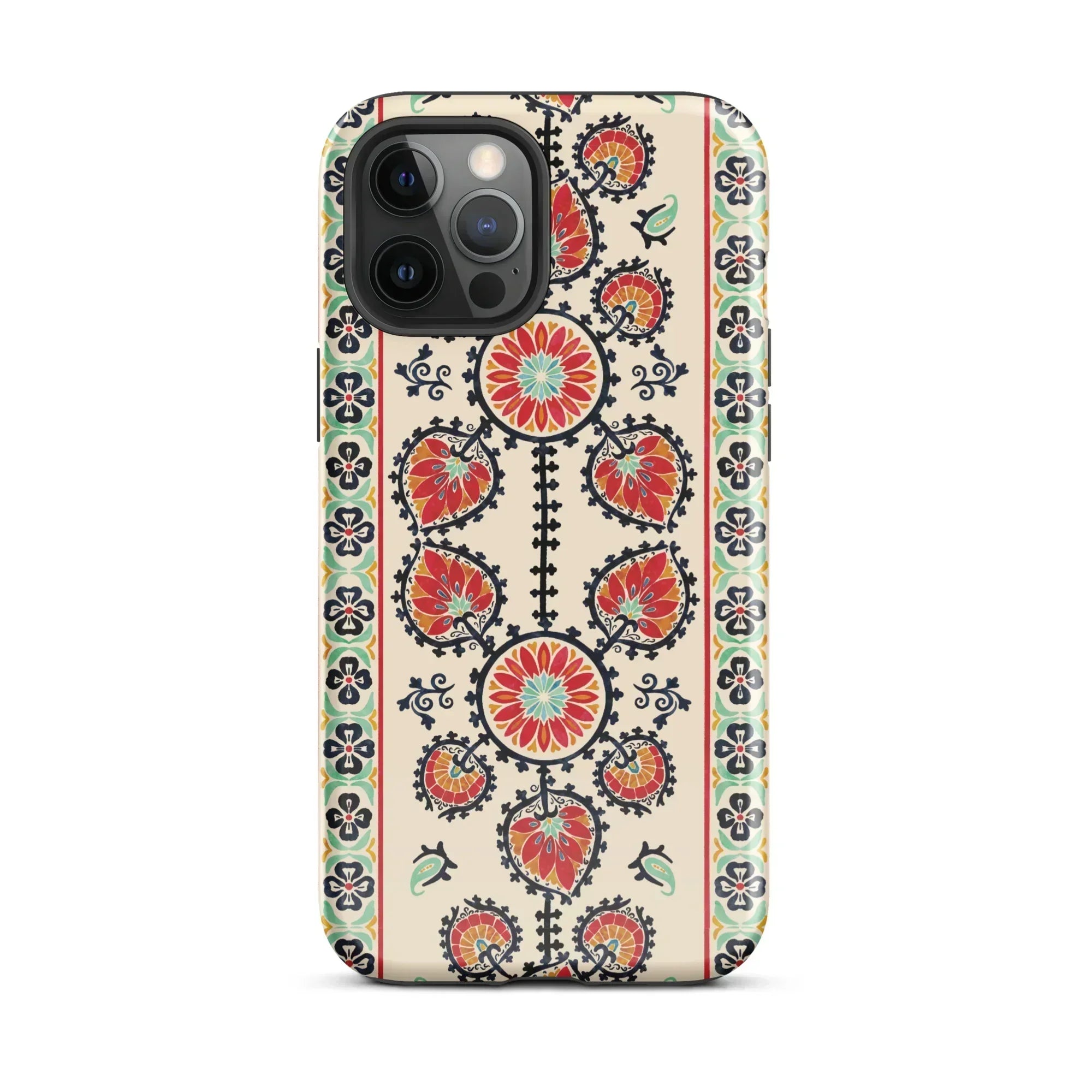 Tashkent Suzani iPhone Case - The Global Wanderer