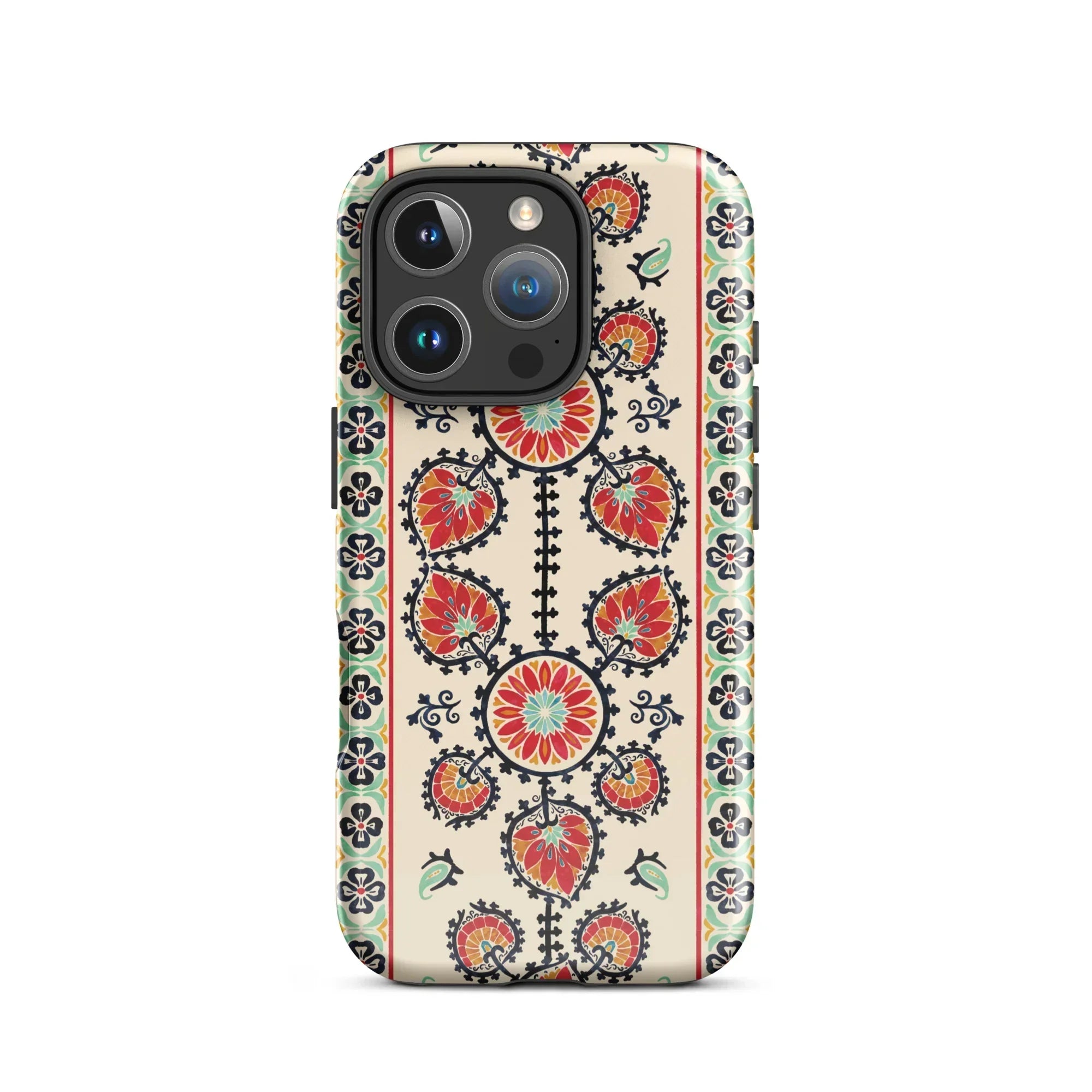 Tashkent Suzani iPhone Case - The Global Wanderer