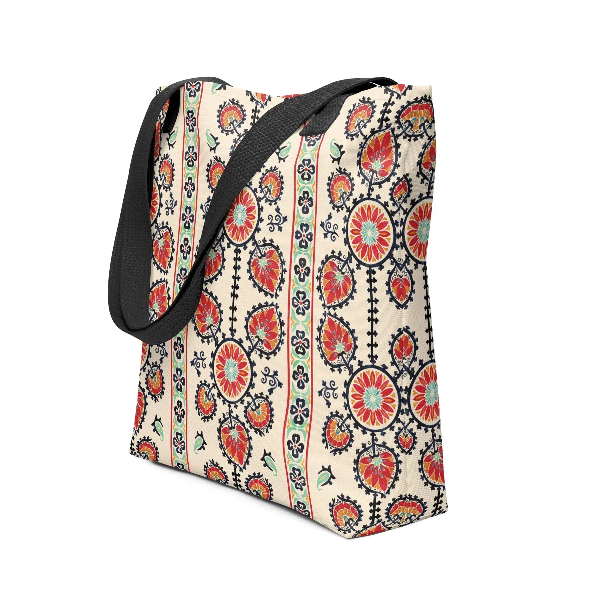 Tashkent Suzani Tote Bag - The Global Wanderer