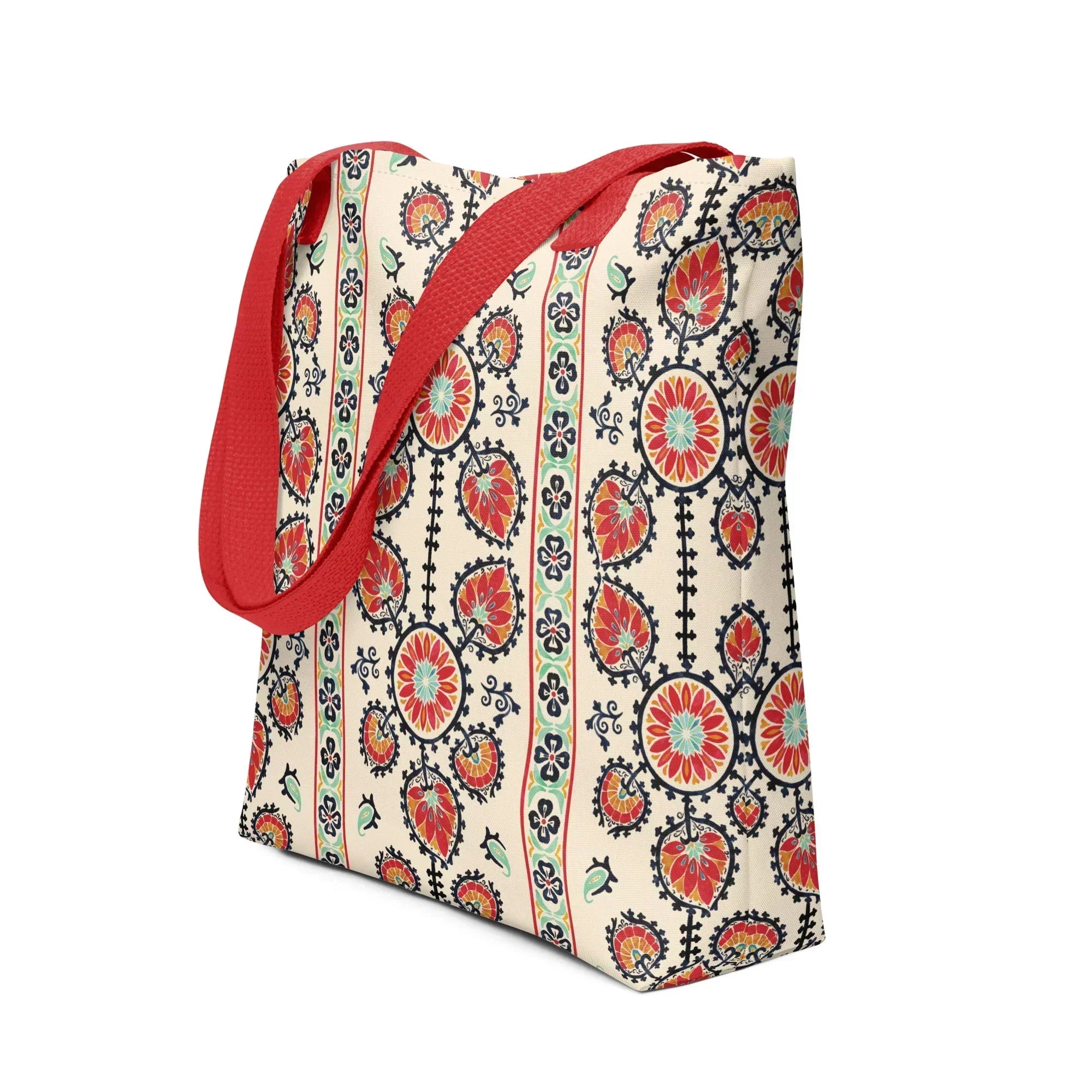 Tashkent Suzani Tote Bag - The Global Wanderer