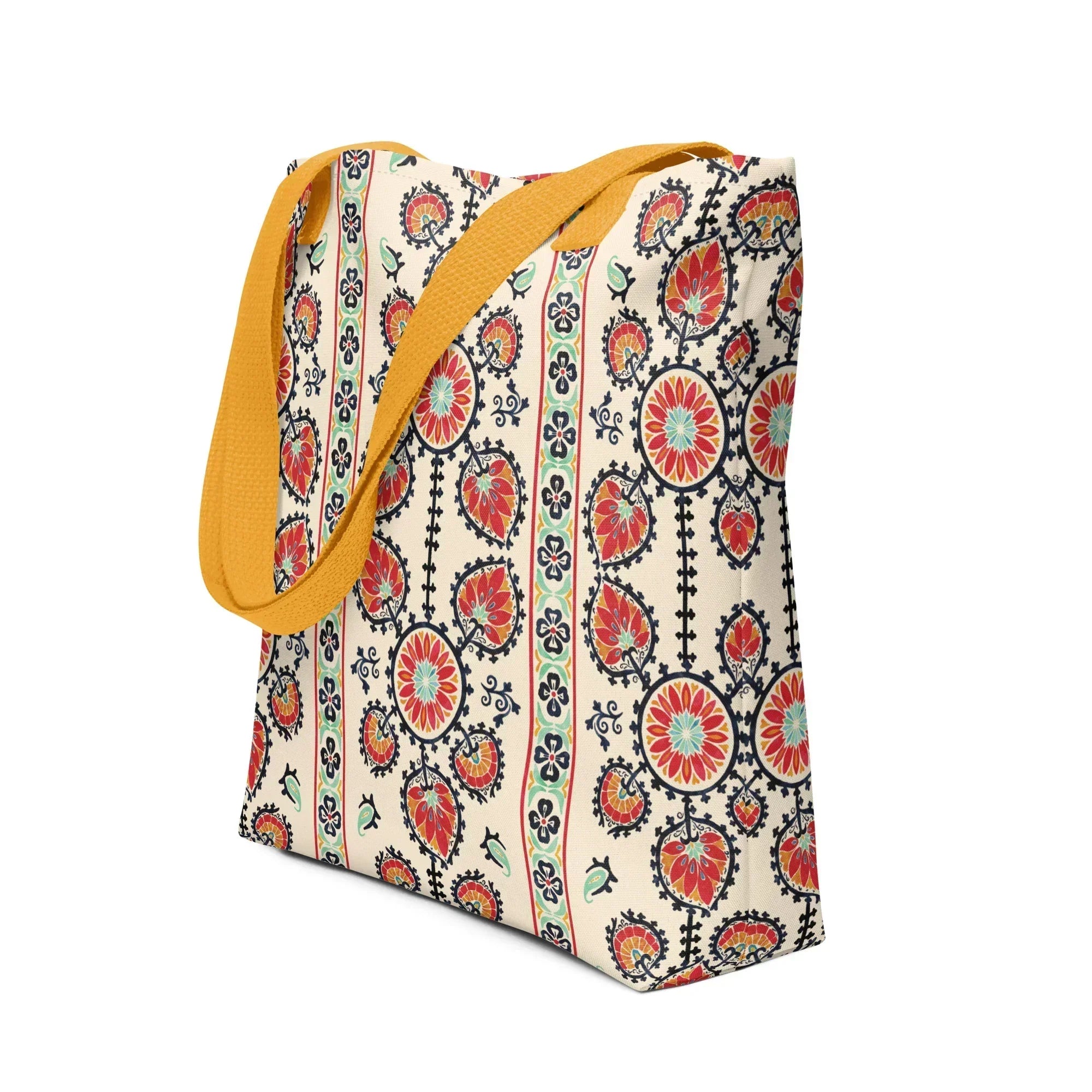 Tashkent Suzani Tote Bag - The Global Wanderer