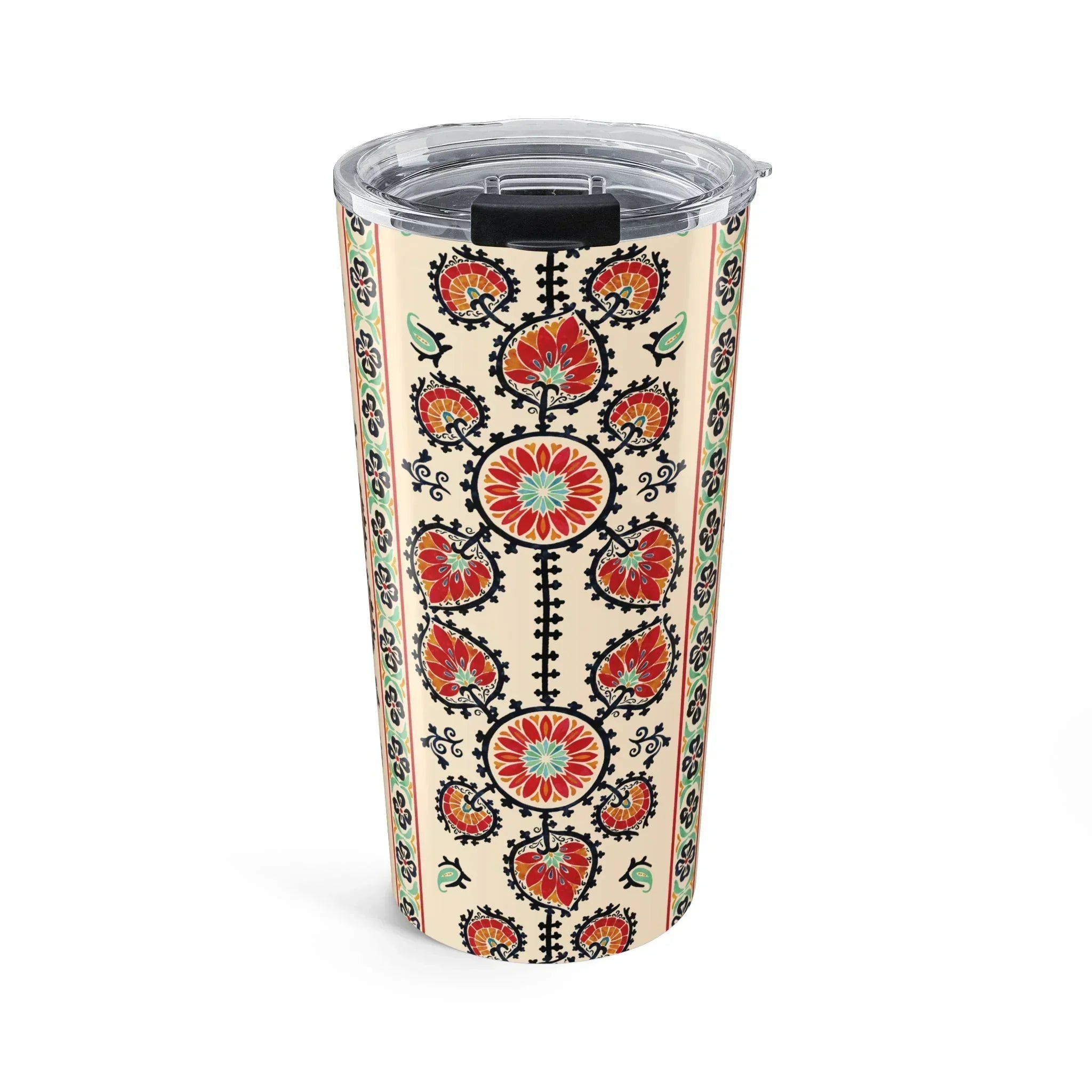 Tashkent Suzani Tumbler - The Global Wanderer