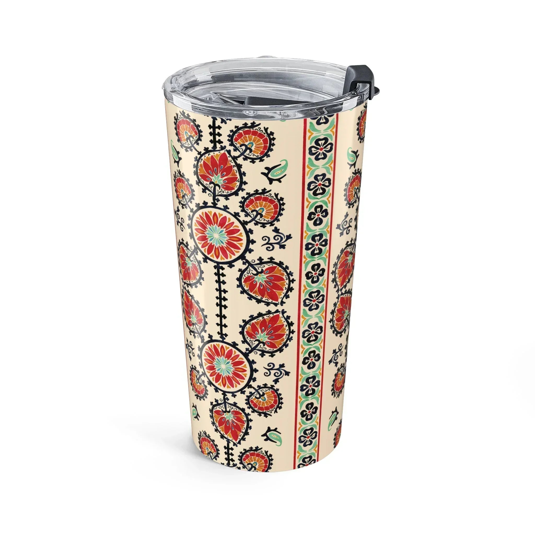 Tashkent Suzani Tumbler - The Global Wanderer