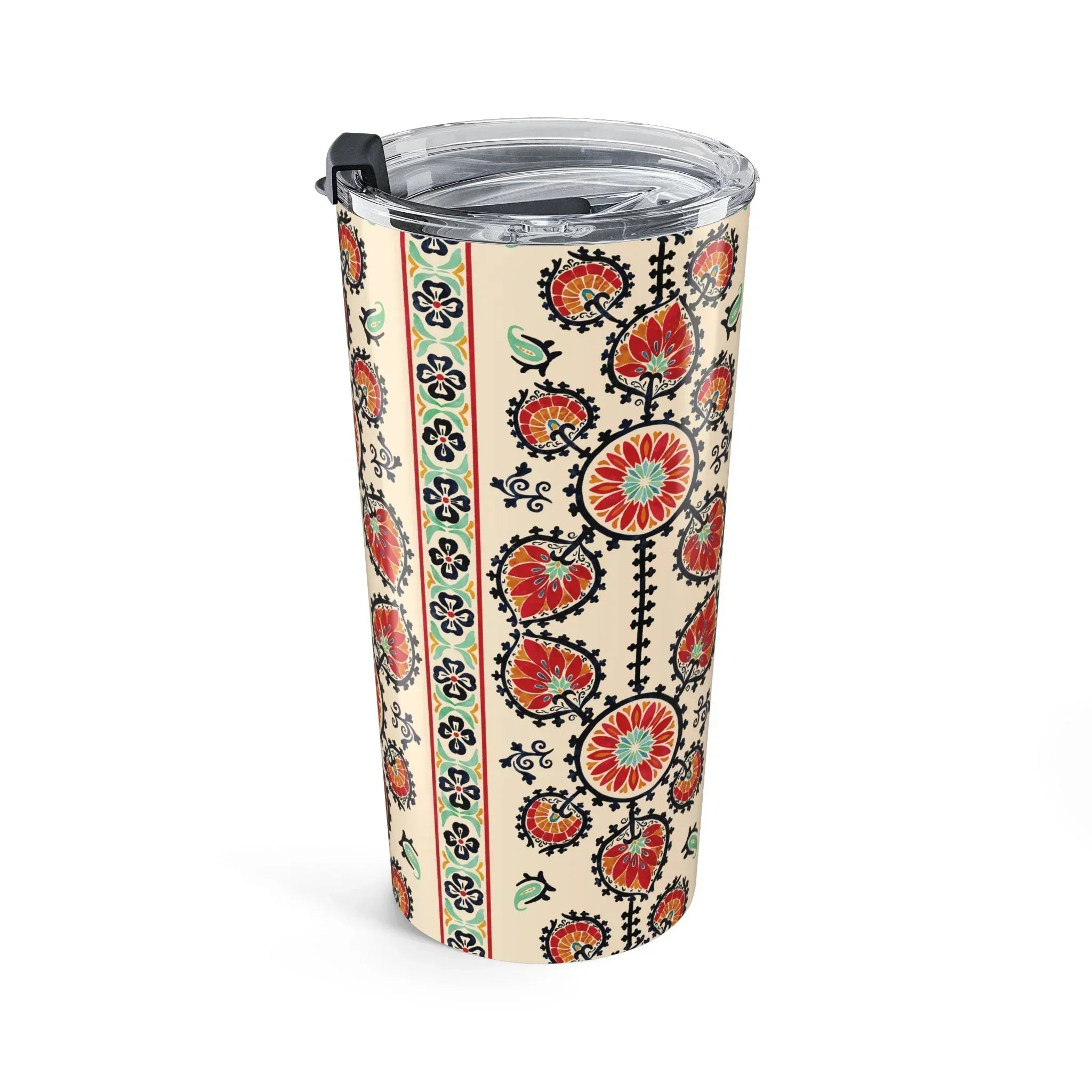 Tashkent Suzani Tumbler - The Global Wanderer