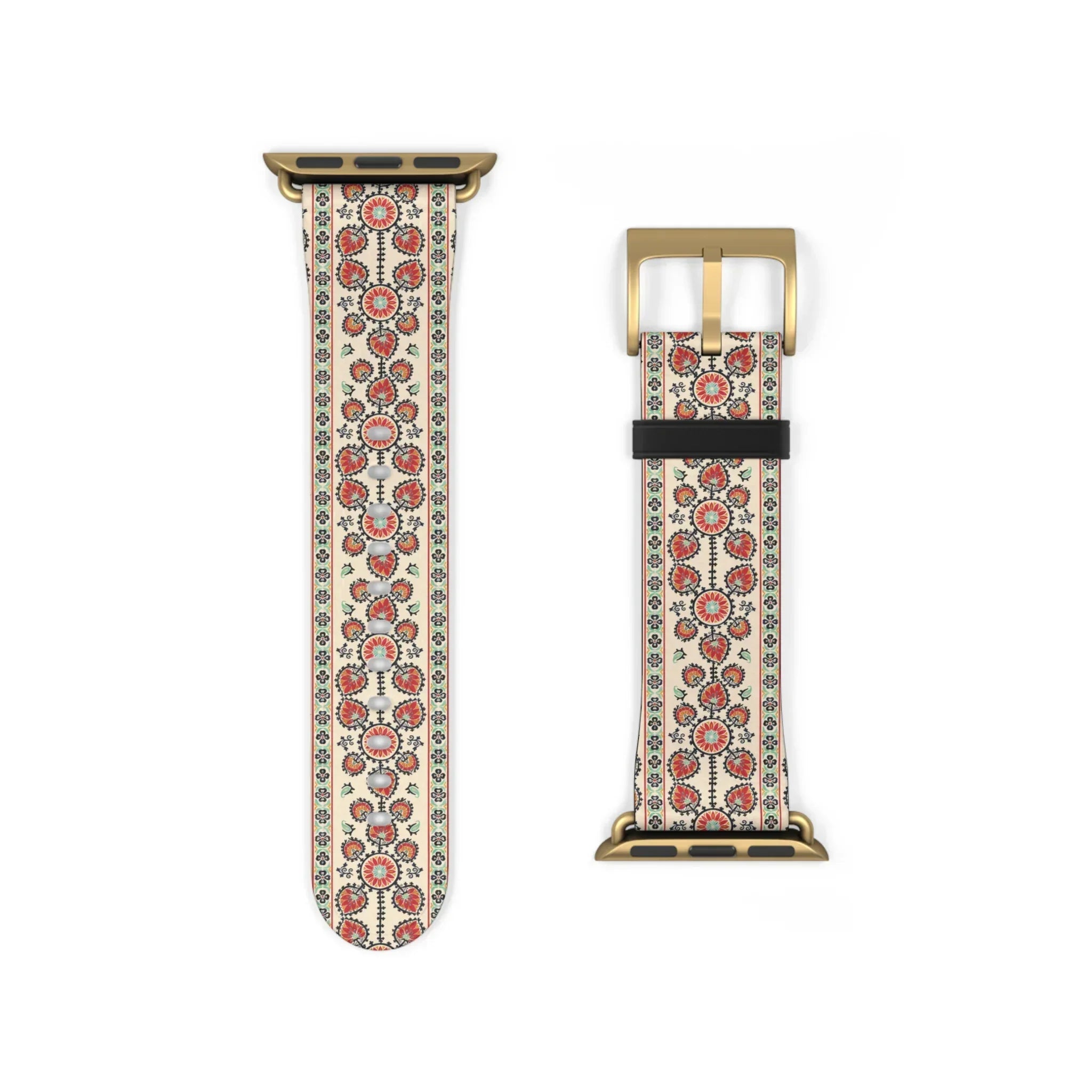 Tashkent Suzani Watch Band - The Global Wanderer