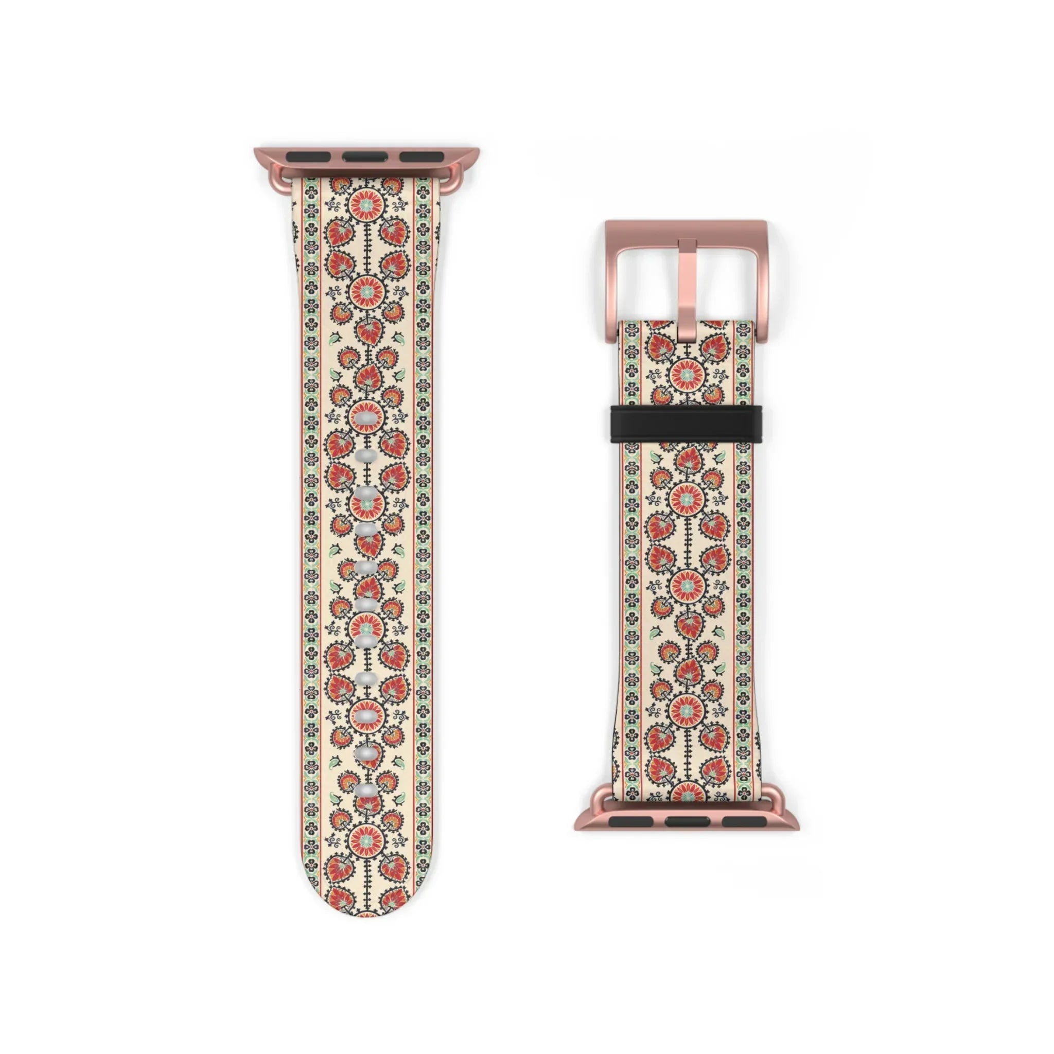 Tashkent Suzani Watch Band - The Global Wanderer
