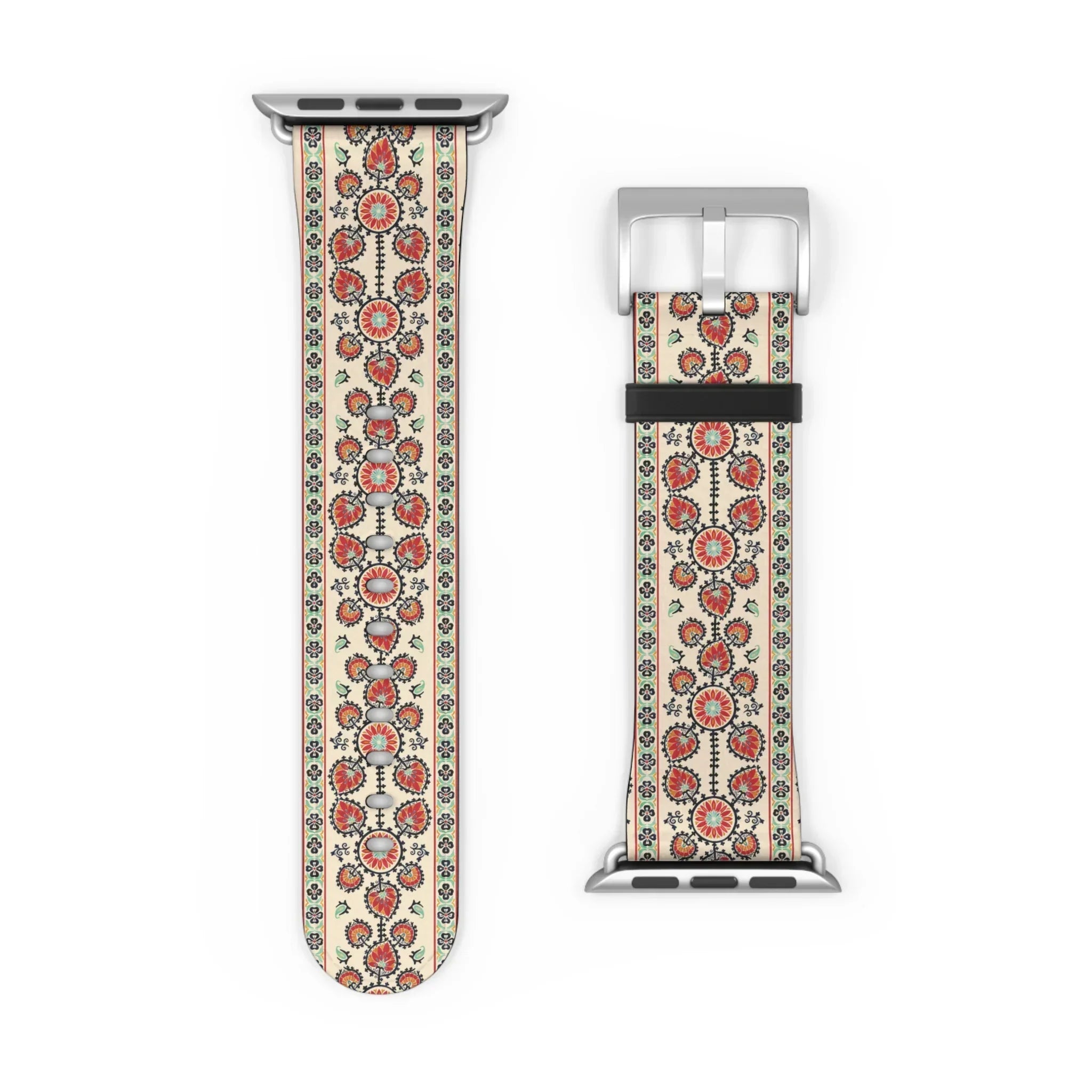 Tashkent Suzani Watch Band - The Global Wanderer