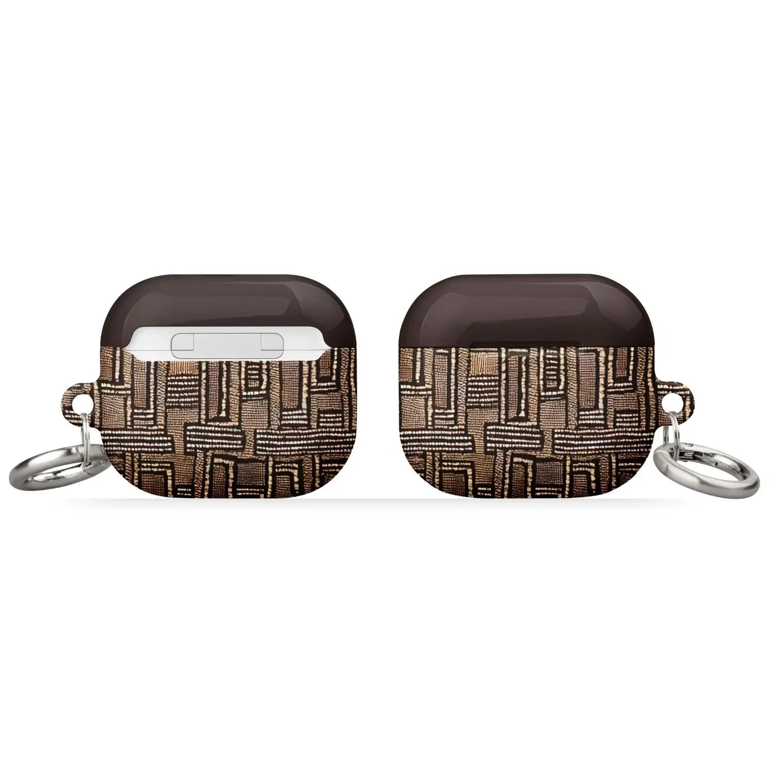 Terra Stripes Mud Cloth AirPod 3 Case - The Global Wanderer