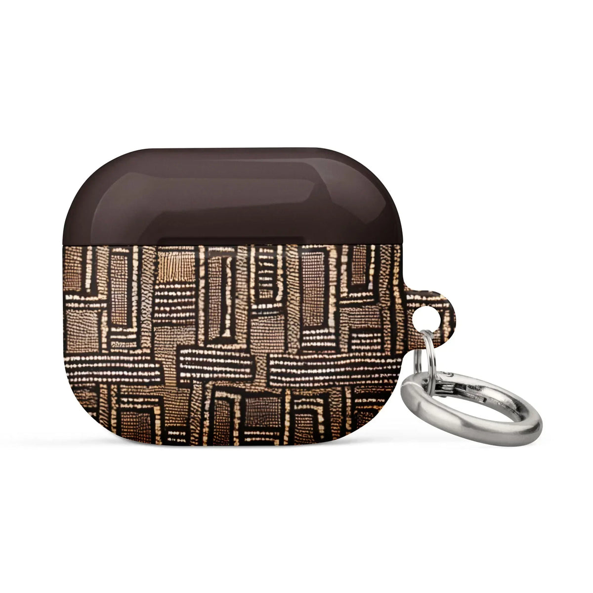 Terra Stripes Mud Cloth AirPods 3 Case - The Global Wanderer