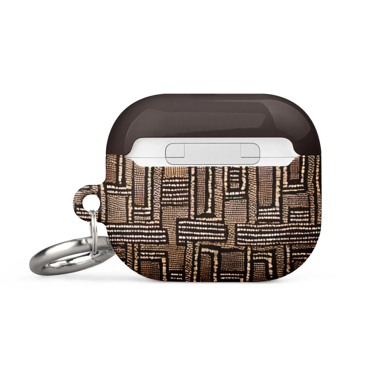 Terra Stripes Mud Cloth AirPods 3 Case - The Global Wanderer