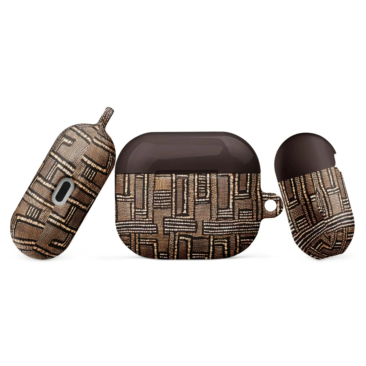 Terra Stripes Mud Cloth AirPods 3 Case - The Global Wanderer