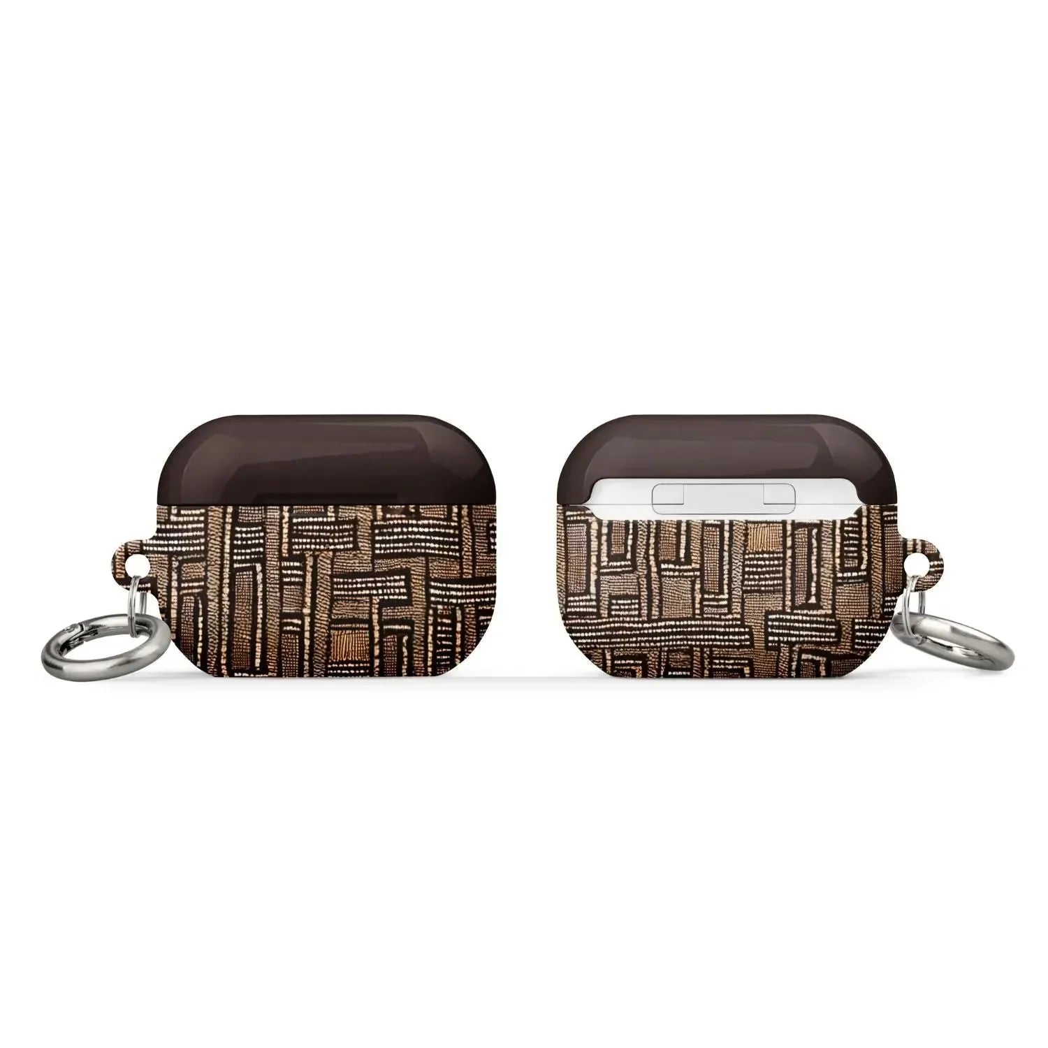 Terra Stripes Mud Cloth AirPod Pro 2 Case - The Global Wanderer