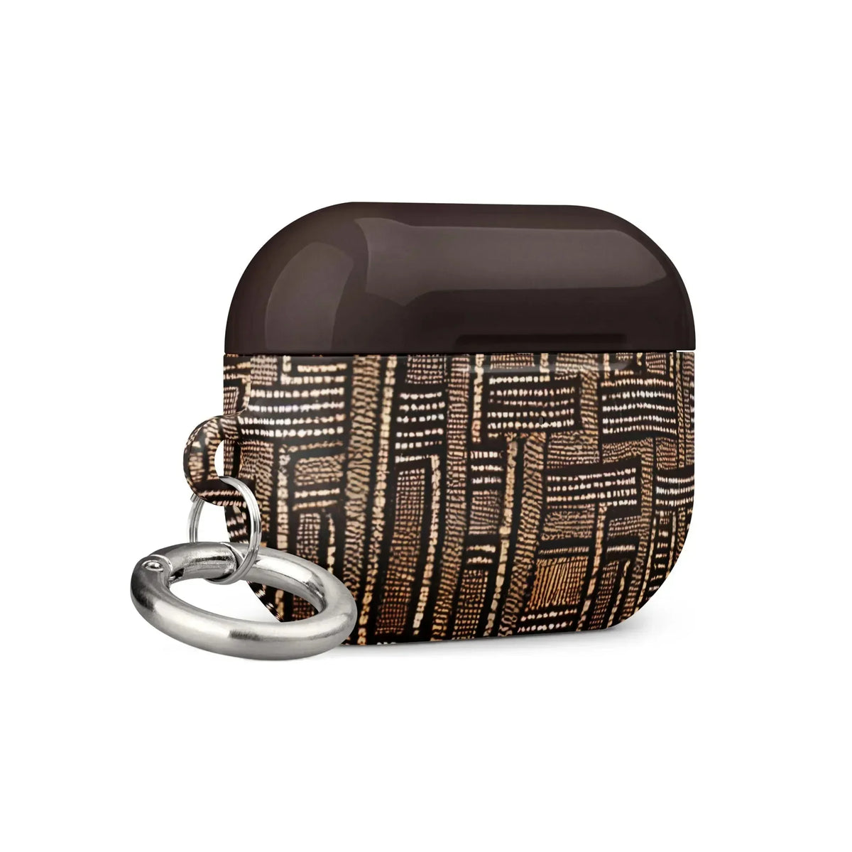 Terra Stripes Mud Cloth AirPods Pro 2 Case - The Global Wanderer