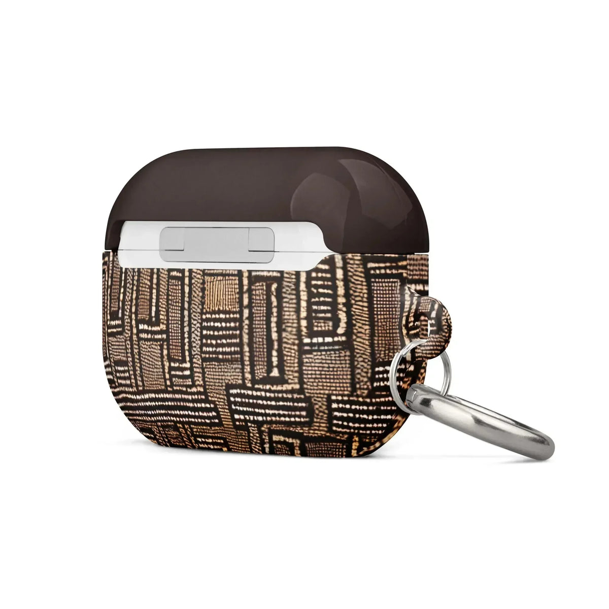 Terra Stripes Mud Cloth AirPods Pro 2 Case - The Global Wanderer