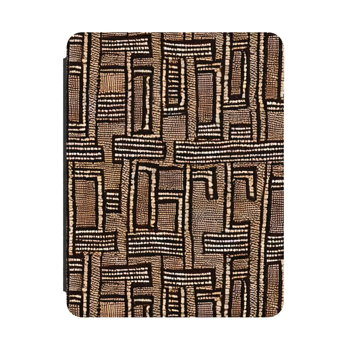 Terra Stripes Mud Cloth iPad Case - The Global Wanderer